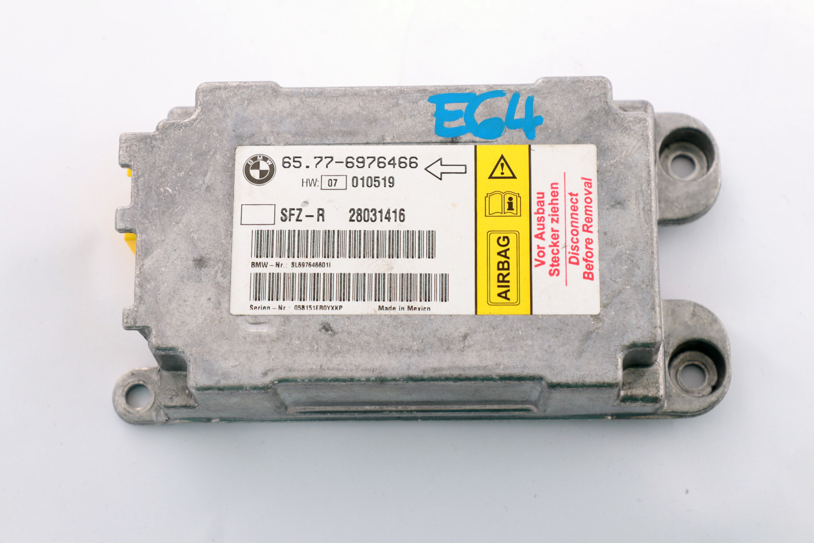 BMW E64 ECU Sensor Steuergerät Fahrzeugzentrum Steuergerät 6976466