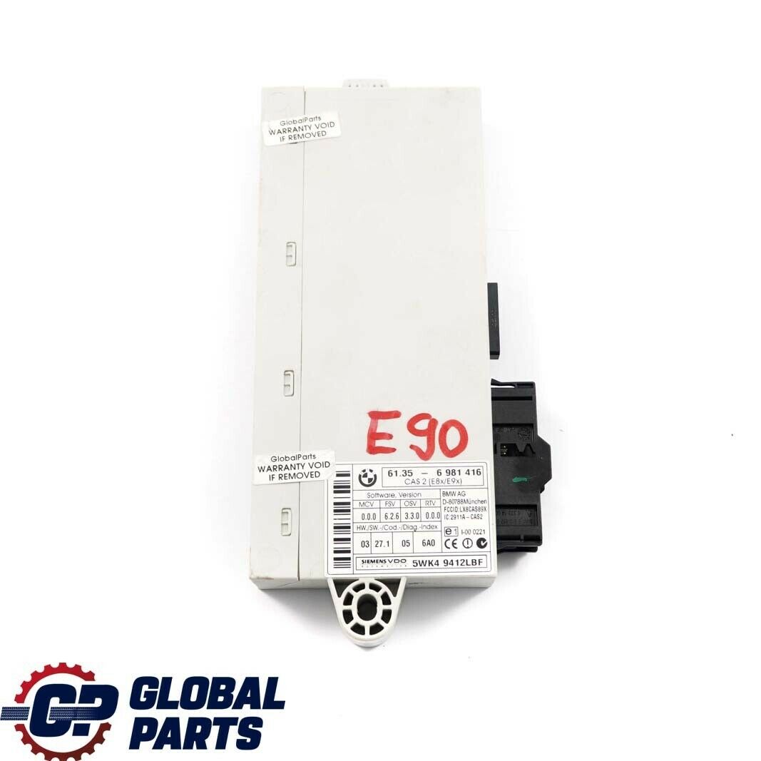 BMW 1 3 er E81 E87 E90 E91 CAS 2 ECU Schlüssellesemodul Steuereinheit 6981416