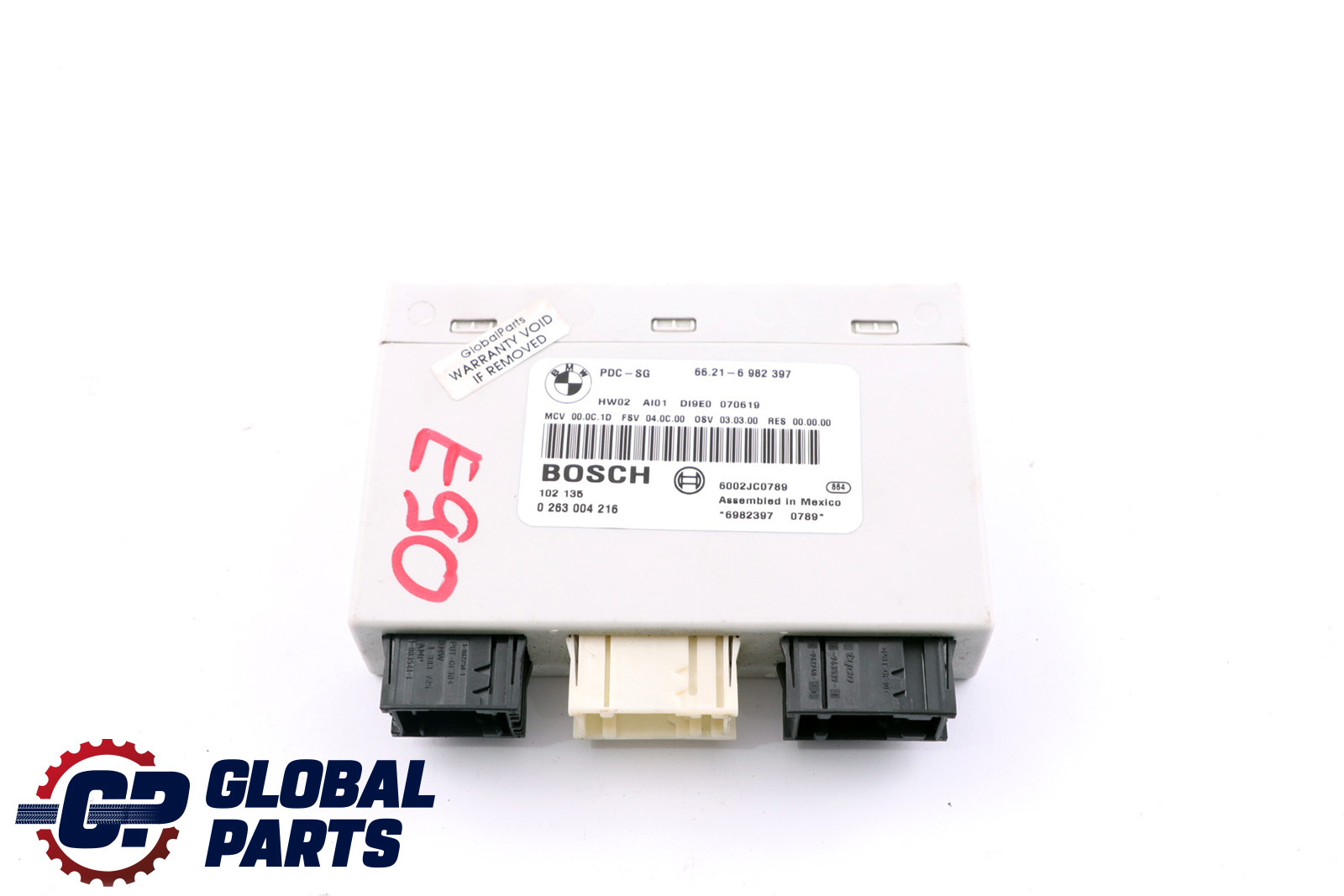 BMW 1 3 er E81 E87 E90 E91 LCI Parkkontrolle Sensor Steuergerät PDC 6982397