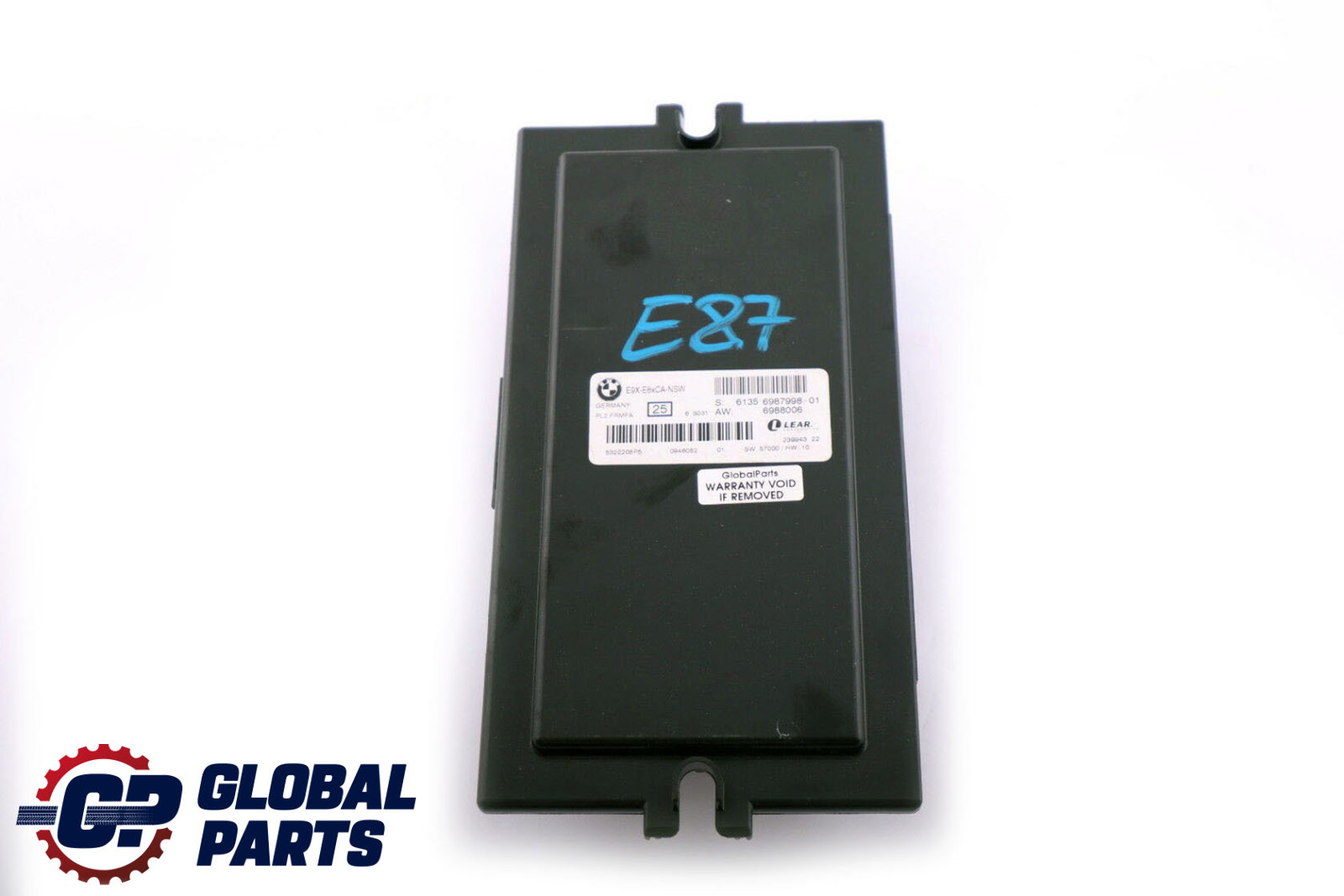 BMW 1 Series E87 Light Module ECU LCM Footwell Module PL2FRMFA 6987998 6988006