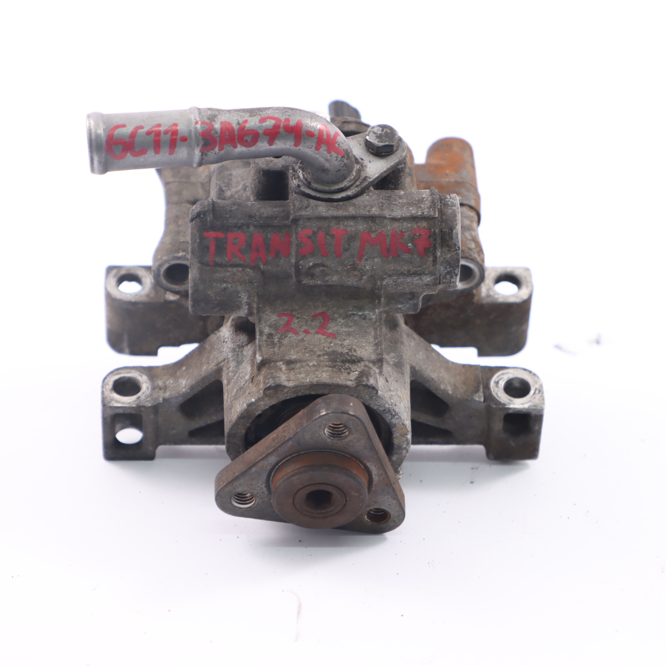 Ford Transit MK7 Diesel Servolenkungspumpe Hydraulikeinheit 6C11-3A674-AC