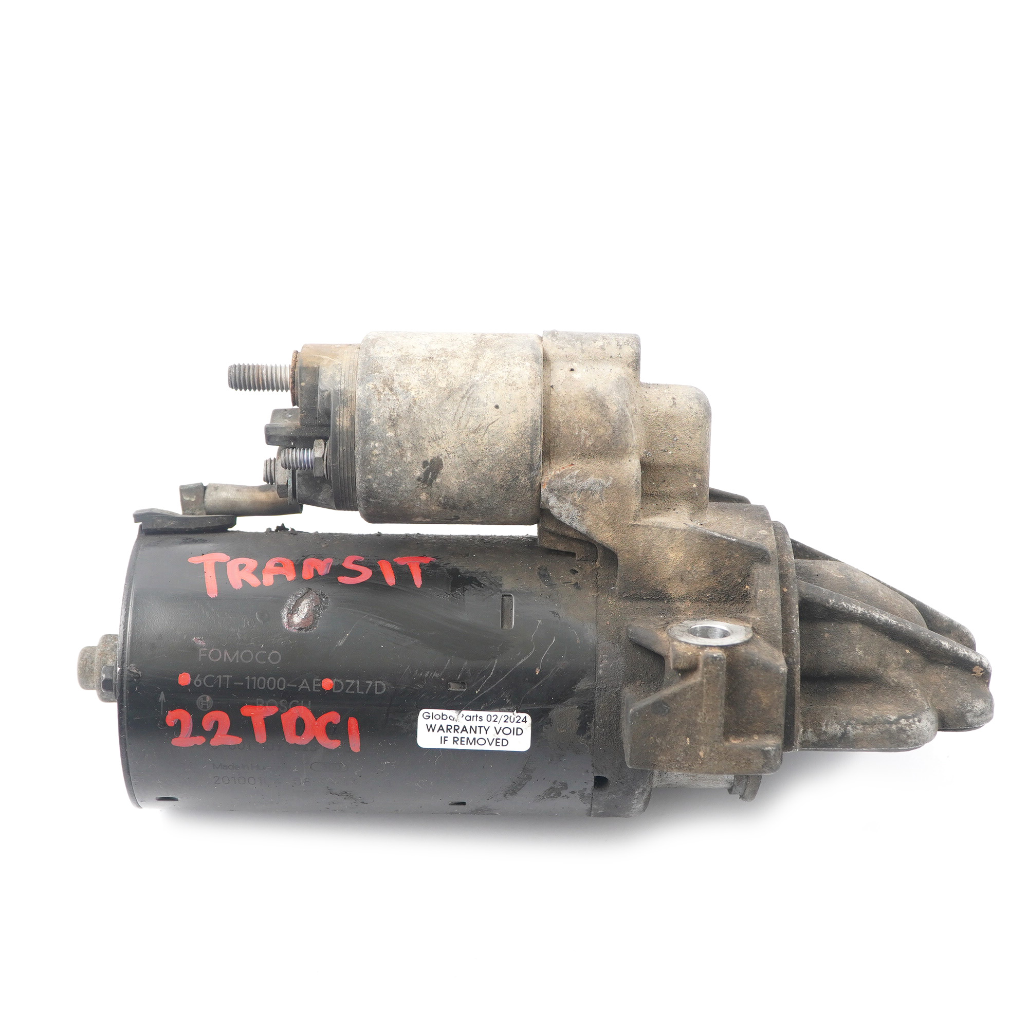 Ford Transit MK6 2.2 TDCi Diesel Engine Starter Motor 6C1T-11000-AE