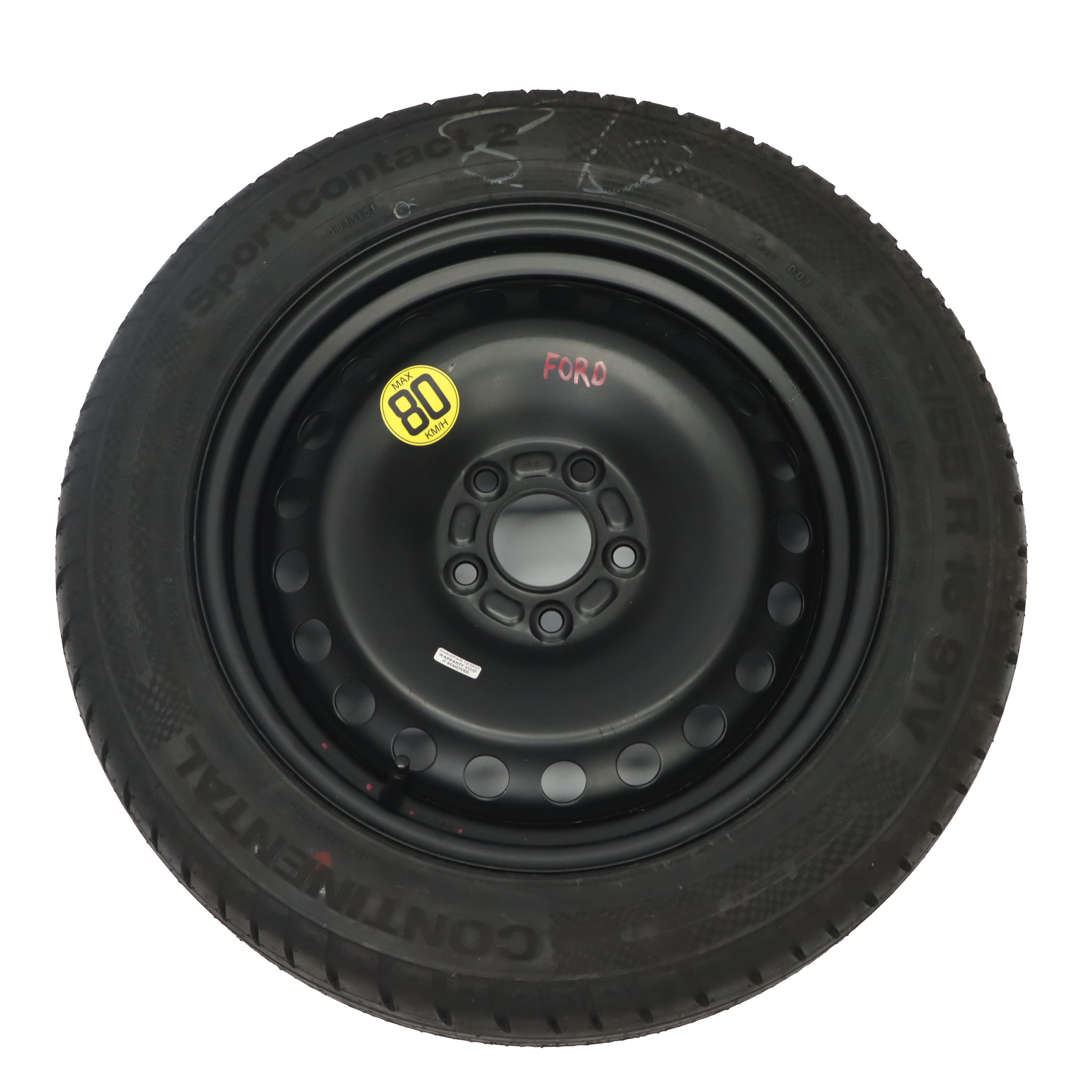 Spare Wheel Ford Transit Compact Steel R16 6,5J Continental 205/55 6G92DA-09132