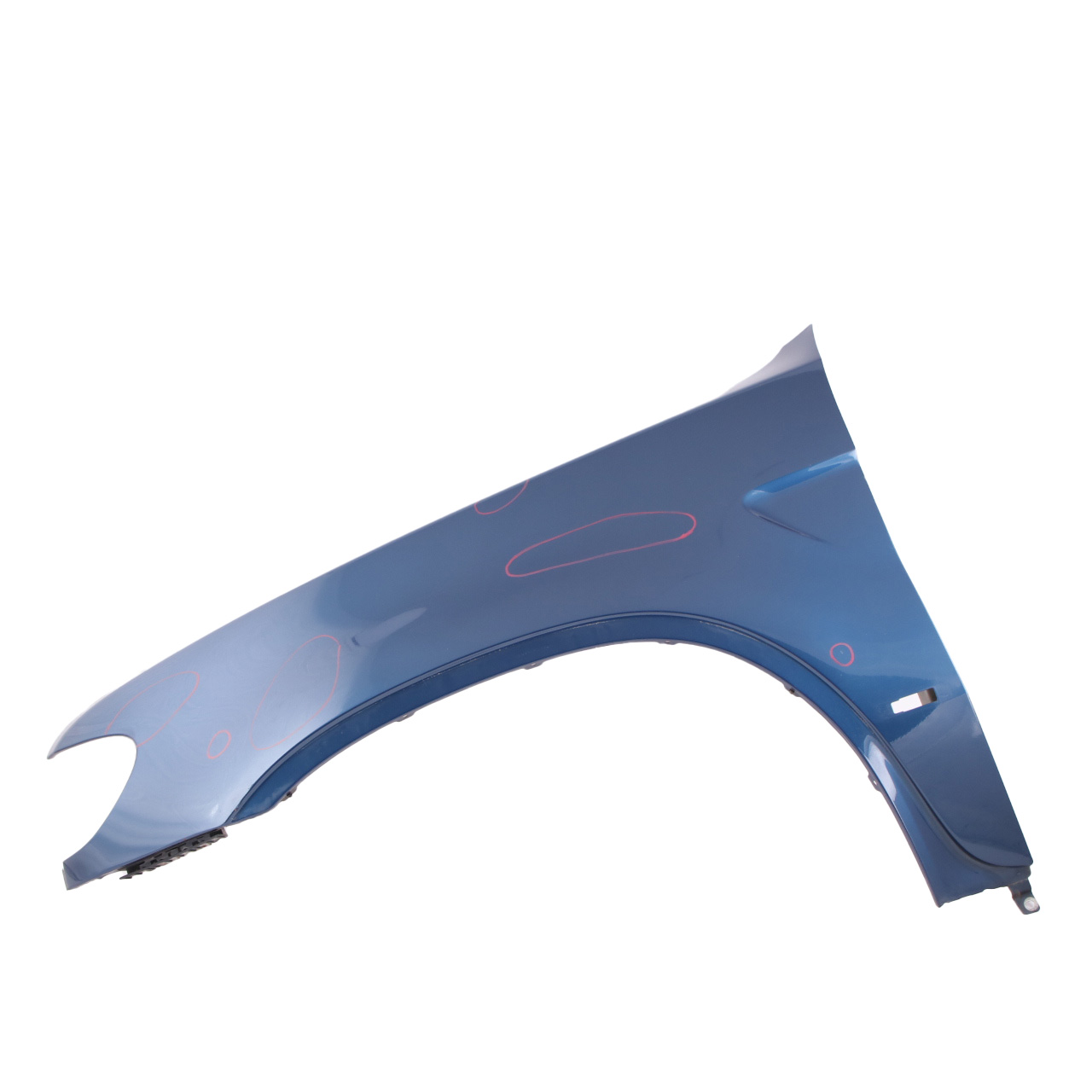 BMW X5 E53 Side Panel Wing Fender Front Left N/S Topasblau Topaz Blue - 354