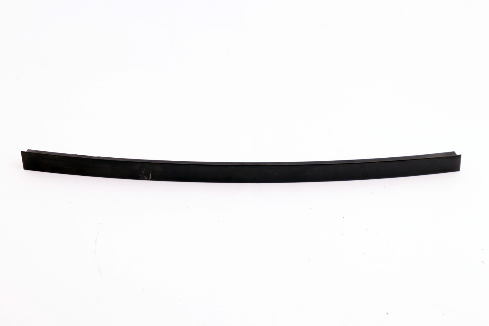 BMW 7 Series E65 E66 Rear Right O/S Window Guide Web Cover Trim Glanzschwarz