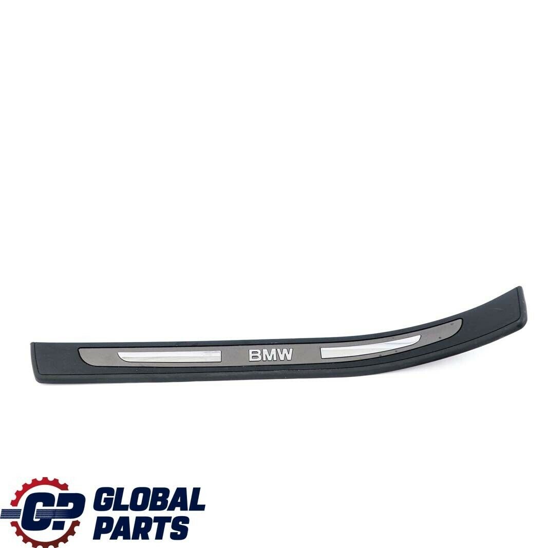 BMW 7 Series E65 E66 Rear Left N/S Entrance Cover Trim Dark Silver 7007397