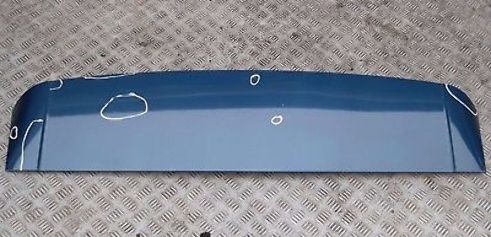 BMW X5 SERIES E53 Rear Spoiler Upper Topasblau Blue Blau Metallic - 364 7025612