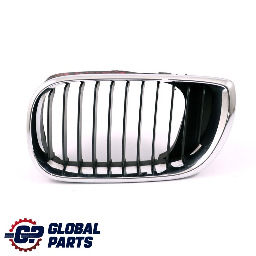 BMW E46 Grill Atrapa Zderzaka Przód Chrom Czarny