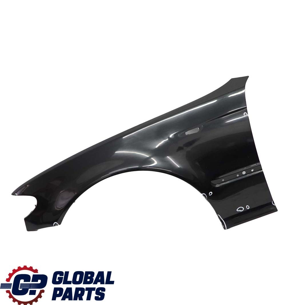 BMW 3 E46 Saloon Touring Front Left N/S Side Panel Fender Wing Black Sapphire