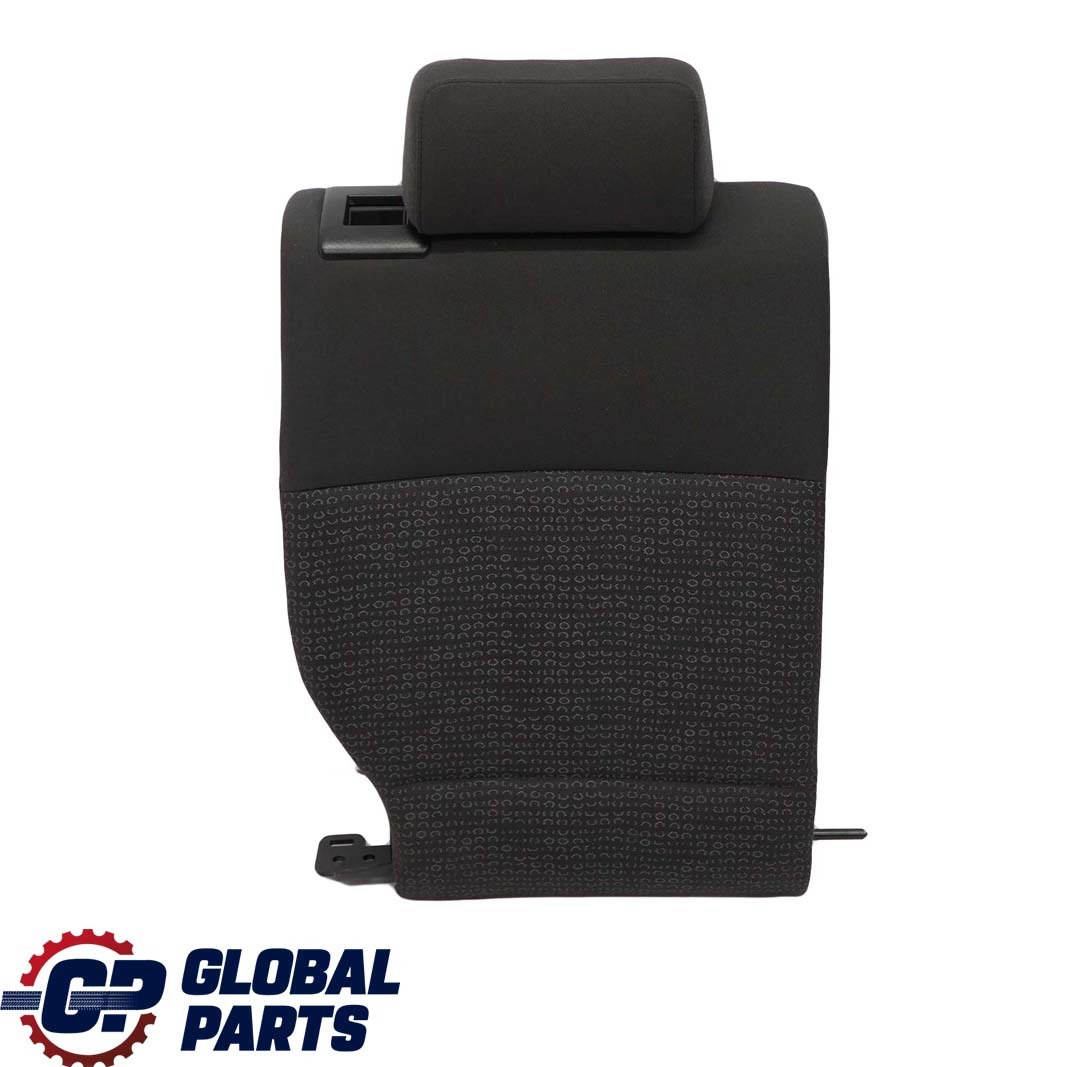 BMW E46 Touring Rear Seat Right O/S Backrest Cover Cloth Jacquard Anthracite