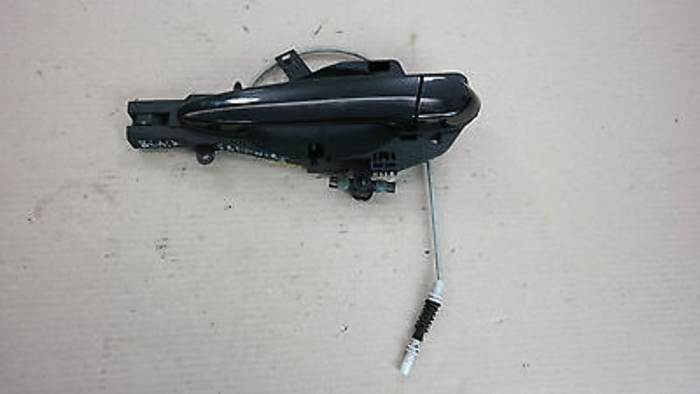 BMW 3 Series 3 E90 E91 LCI Complete rear left grab handle N/S Black Sapphire