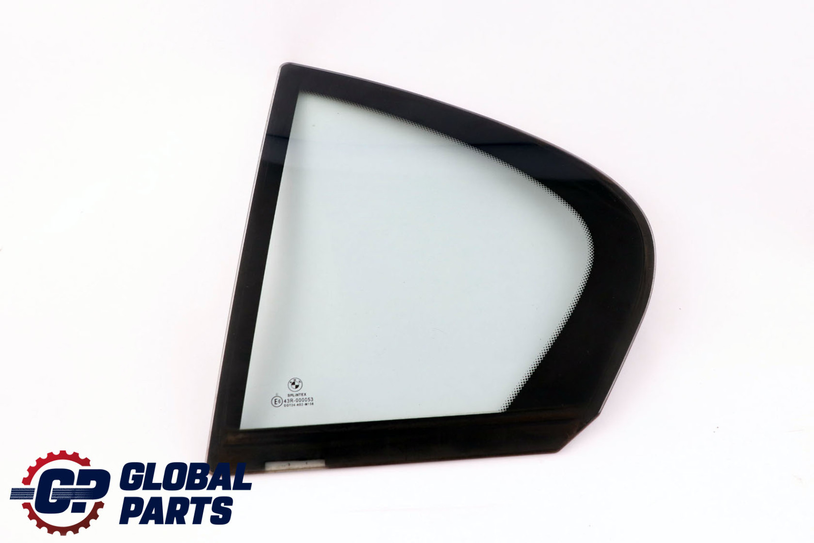 BMW 5 Series E60 Door Fixed Side Window Double Glass Green Rear Left N/S AS2