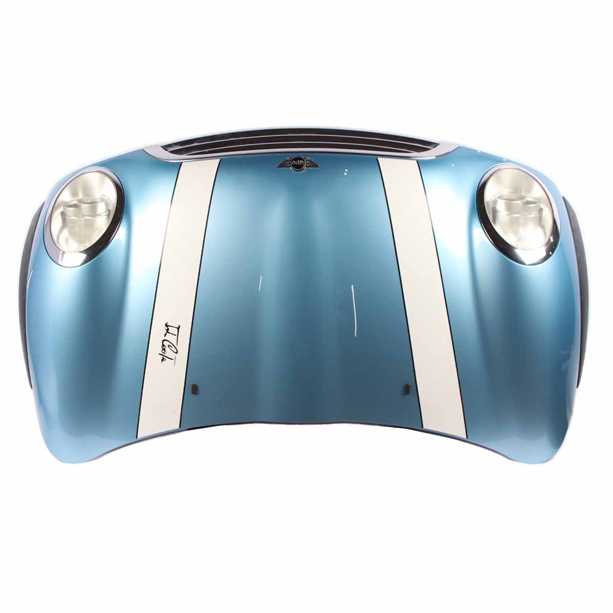 Mini R50 R52 Hood Bonnet Complete Front Panel Cover Electric Blue Metallic - 870