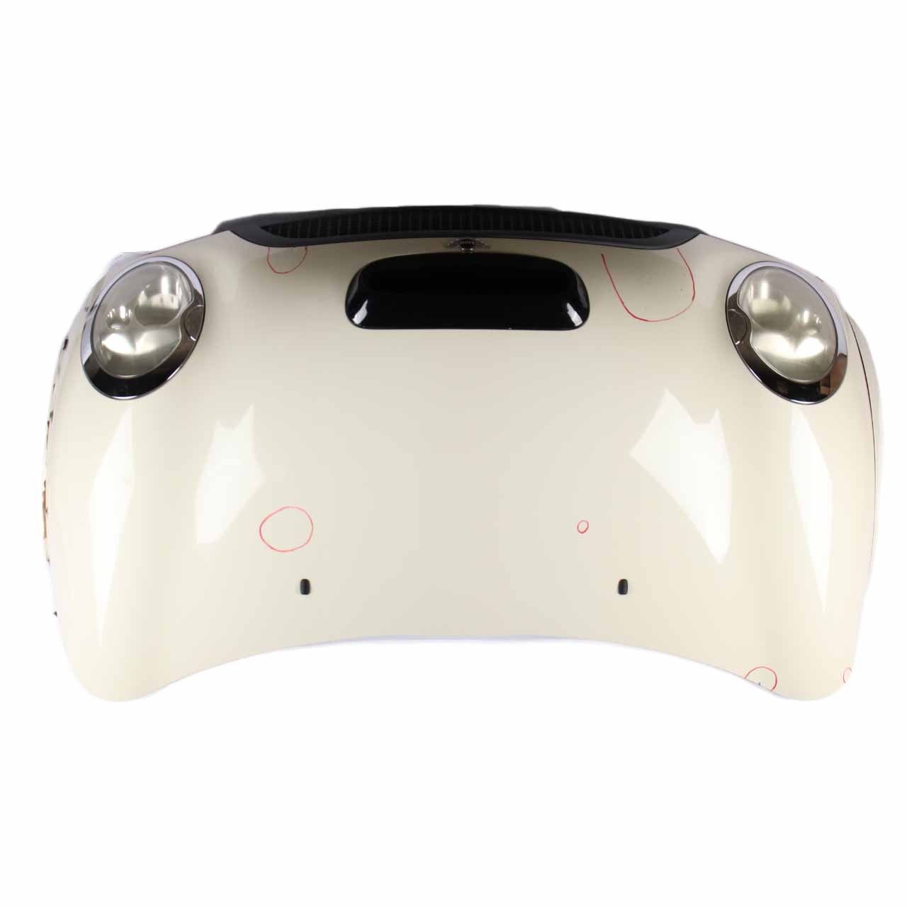 Front Hood Mini R52 R53 Cooper S Complete Bonnet Panel Pepper White - 850