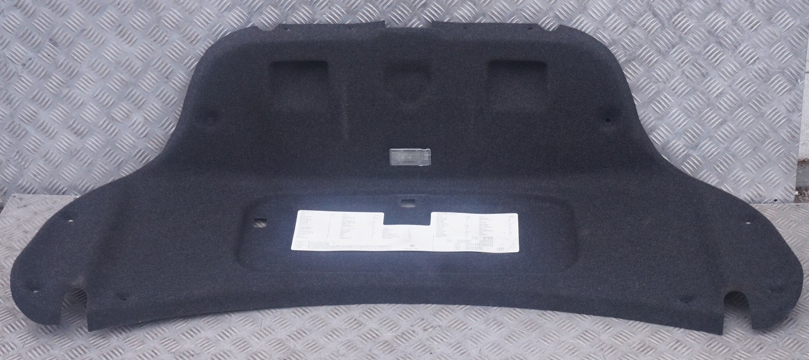 BMW E60 Boot Trunk Lid Centre Trim Panel Cover 7072070