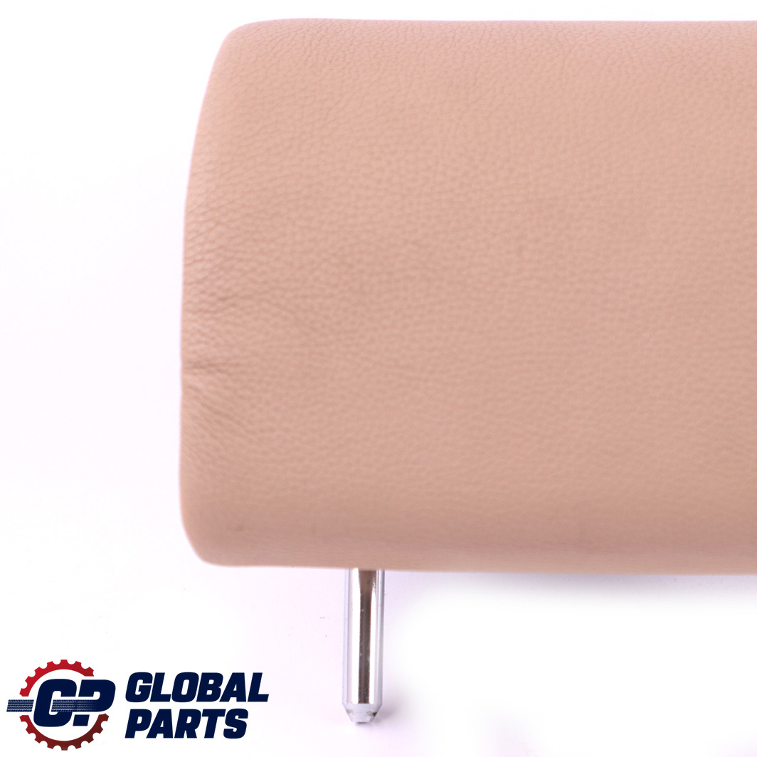 BMW X5 Series E53 Rear Seat Middle Centre Headrest Leather Dakota Light Beige