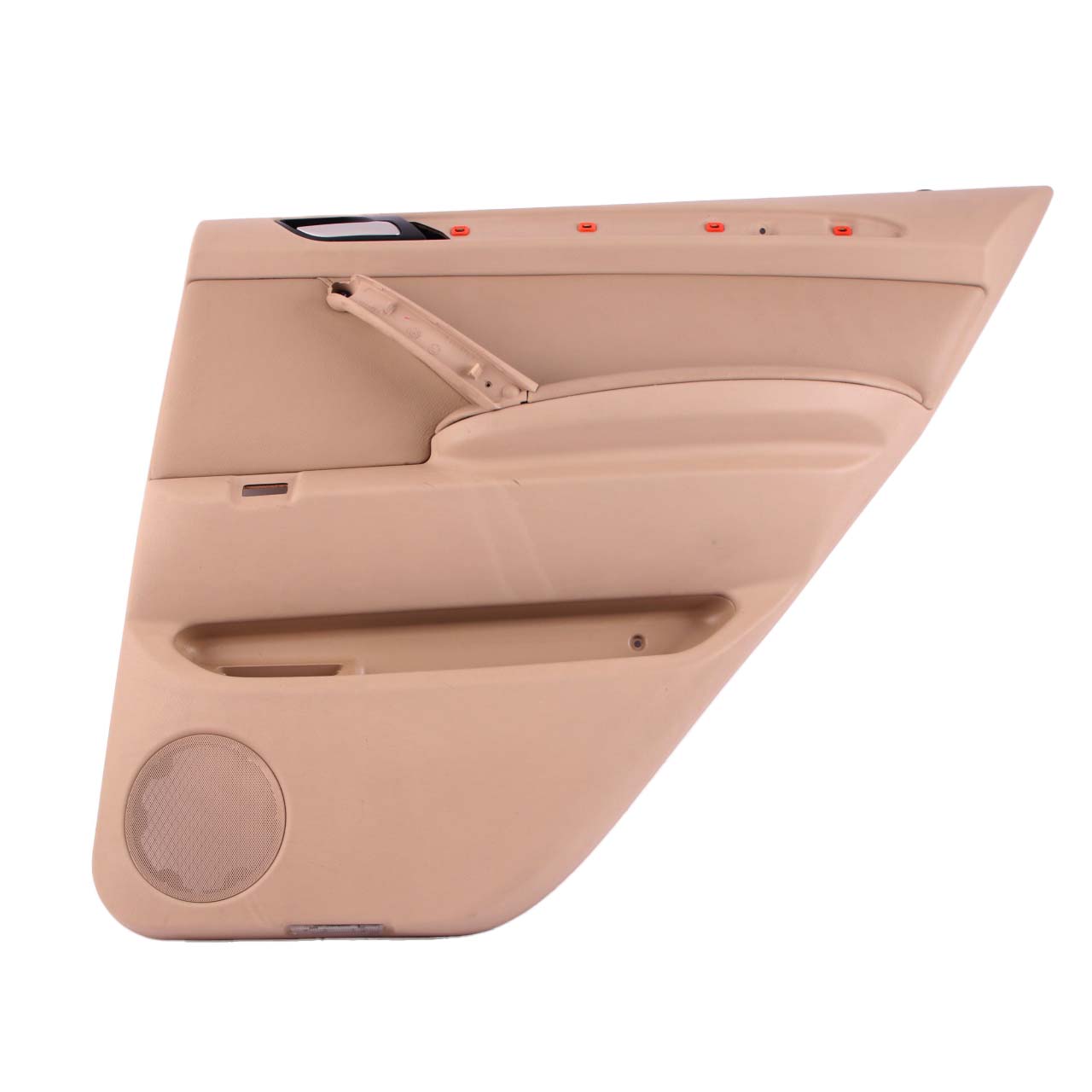 BMW X5 E53 Door Card Rear Right O/S Trim Panel Leather Beige Hellbeige 2