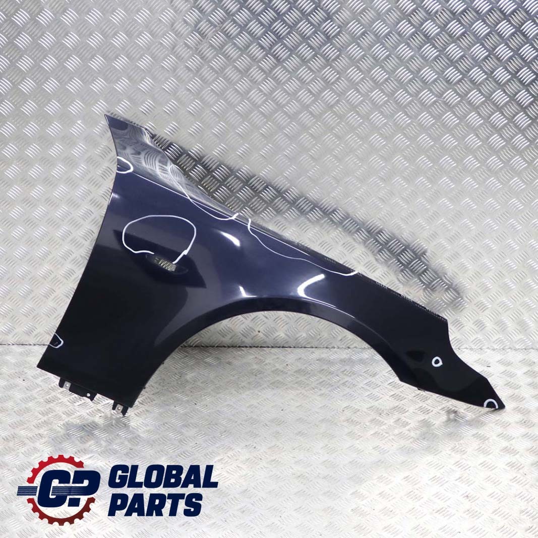 BMW 5 E60 E61 1 Front Right Wing Fender Side Panel O/S Orientblau Blue - 317