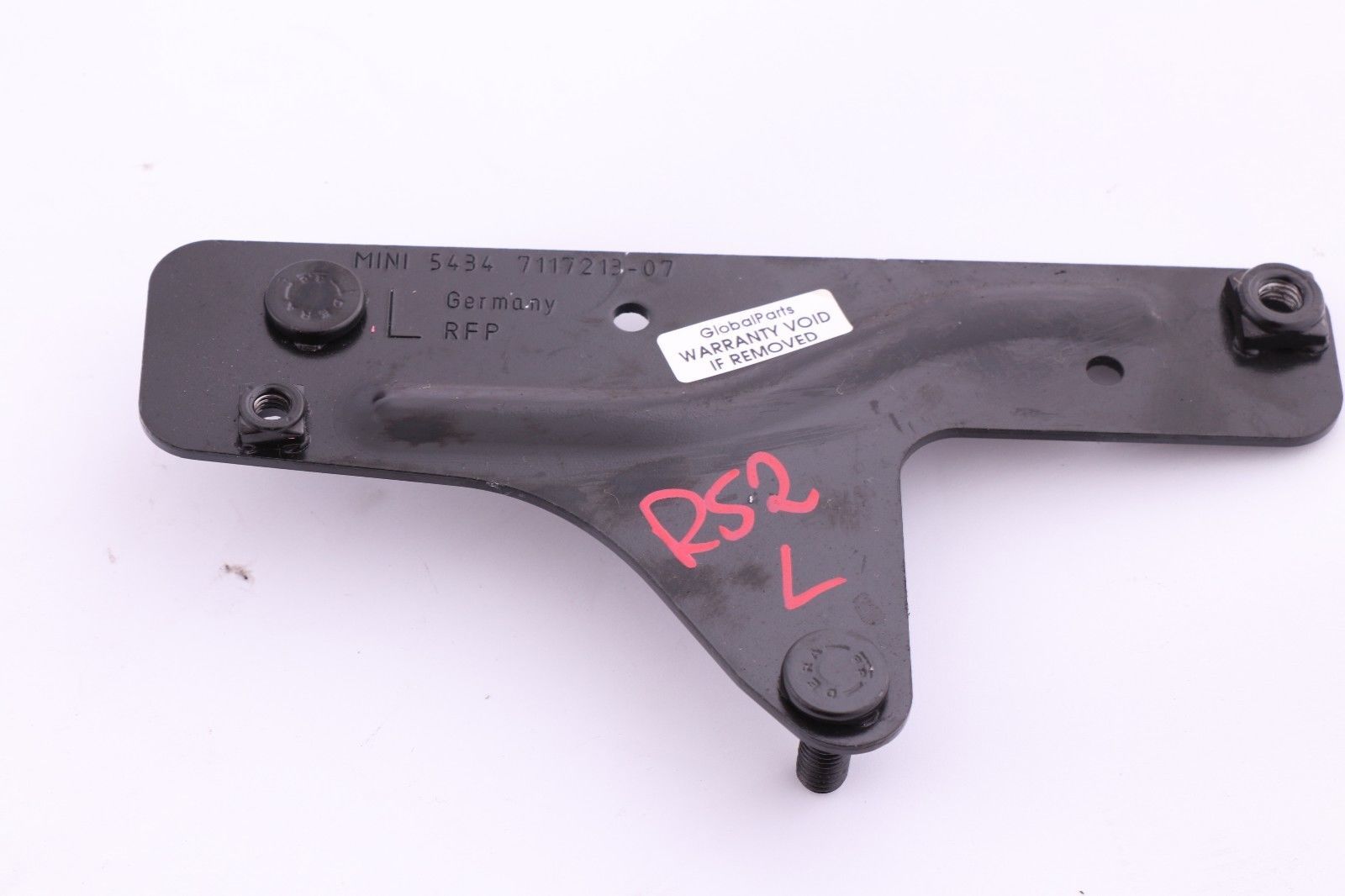 Mini Cooper R52 Cabrio Soft Top Rollover Protection Mounting Plate Left N/S