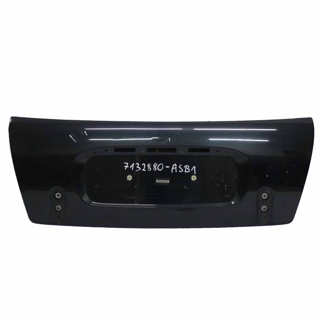 Boot Trunk Lid Mini R52 Cabrio Tailgate Astro Black Metallic - A25