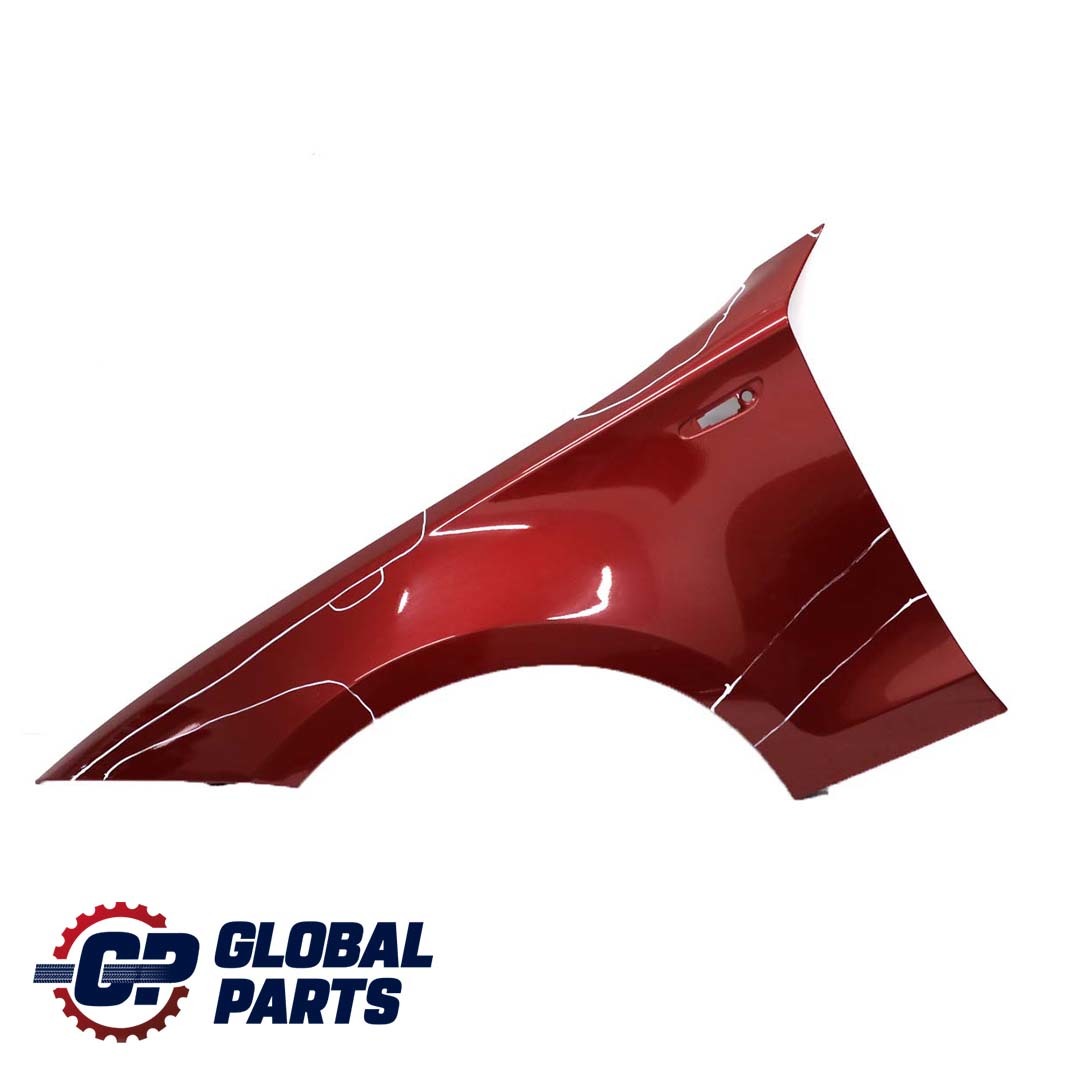 BMW 1 E81 E87 Side Panel Wing Fender Front Left N/S Vermilionrot Red - A82