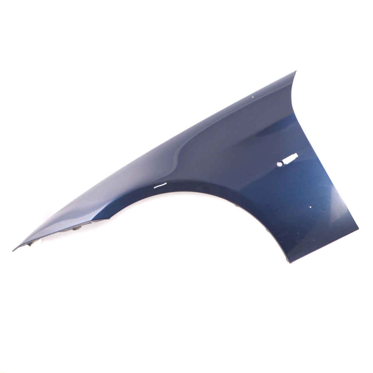 BMW E90 E91 Side Panel Fender Wing Front Left N/S Tiefseeblau Blue - A76