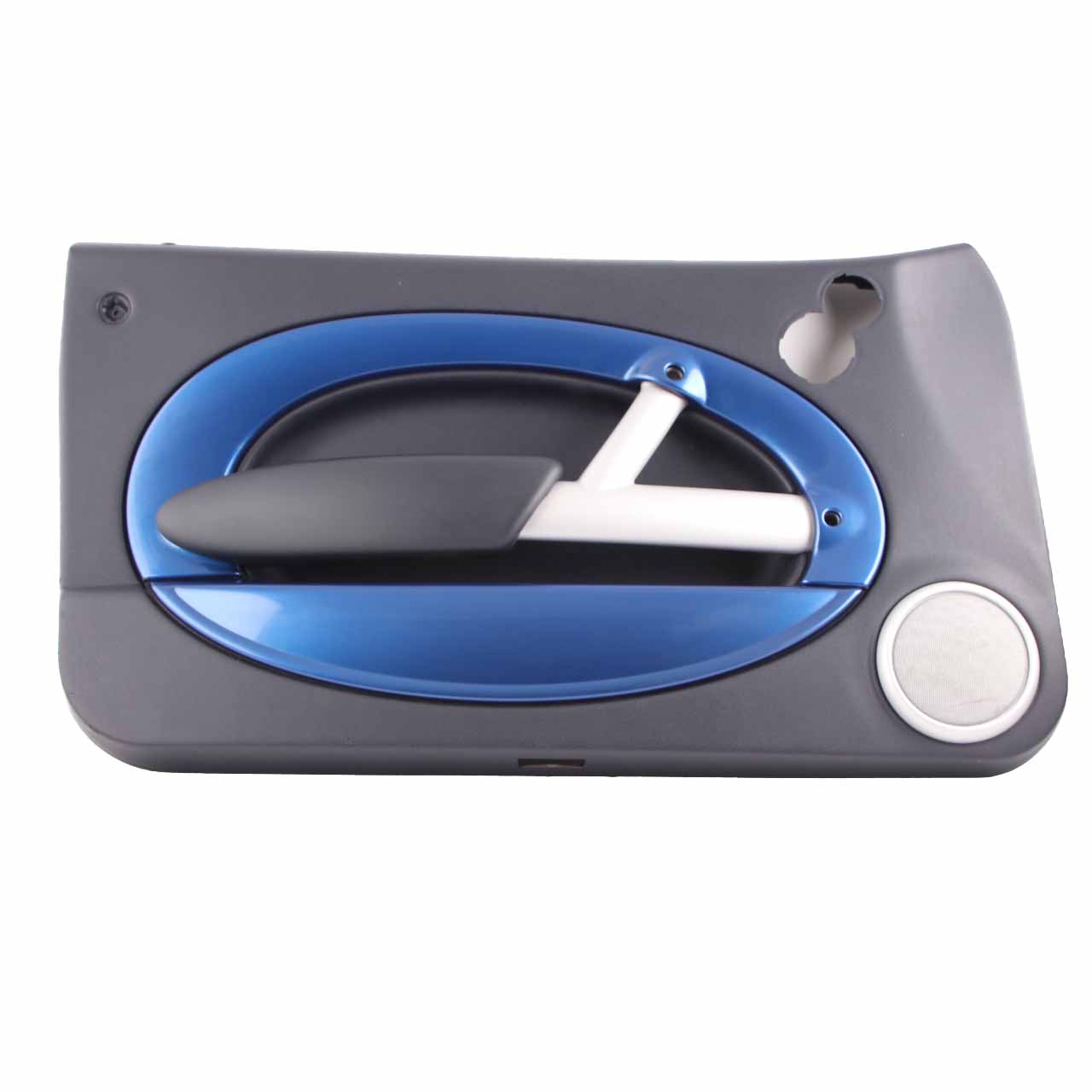 Door Card Mini R52 R53 Front Left N/S Trim Panel Panther Black Decor Hyper Blue