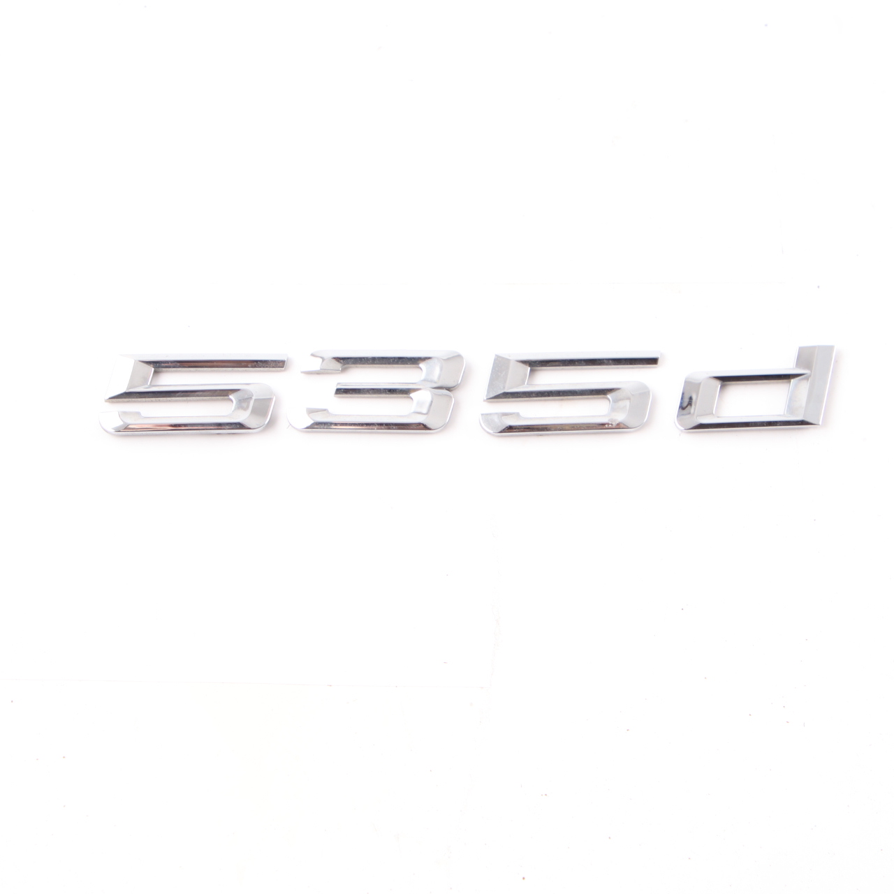 BMW 5 er E60 E61 LCI Heckklappe Kofferraumdeckel Emblem Beschriftung  535 d