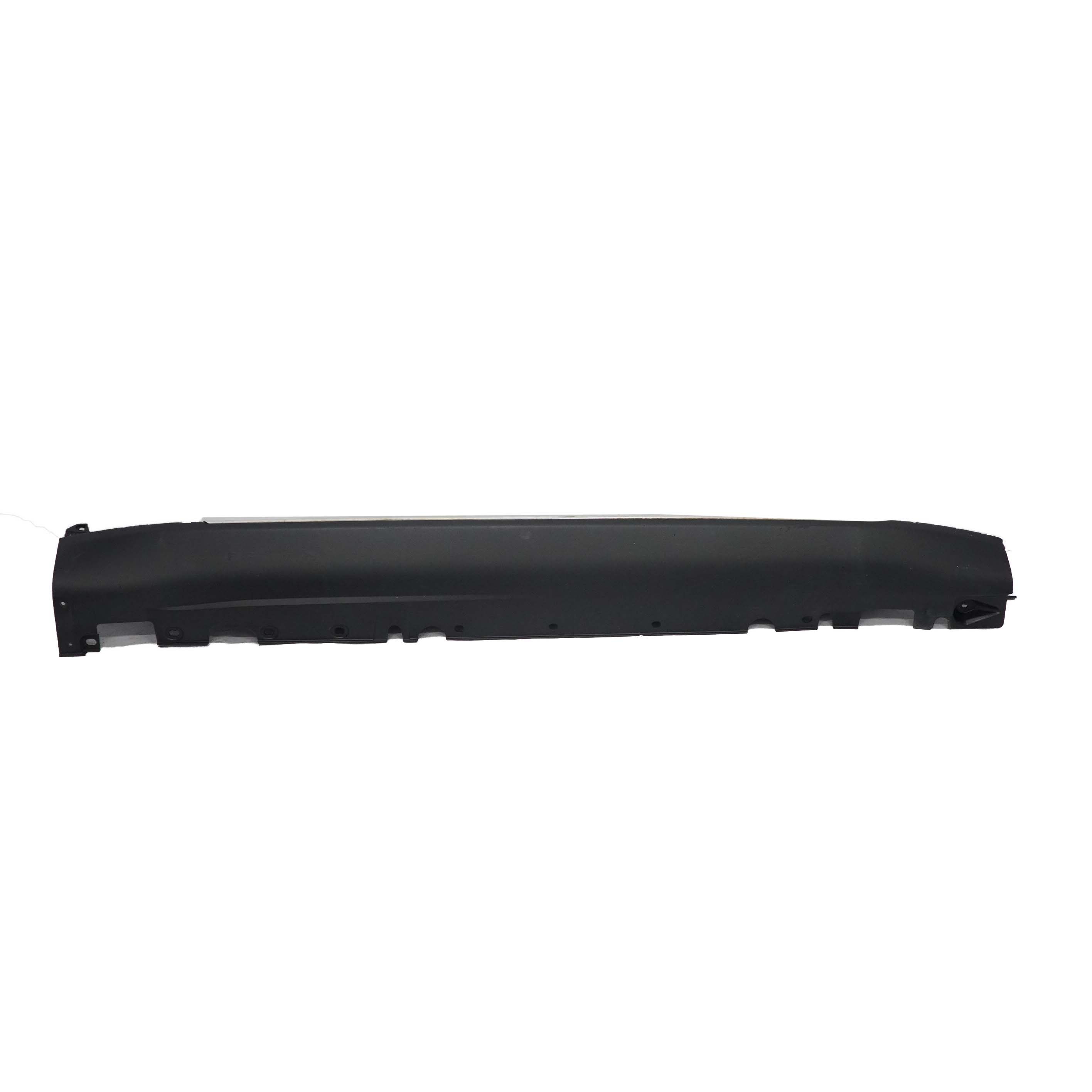 BMW X5 E70 Side Skirt Right O/S Sill Strip Cover Panel Aluminium Footplate Black