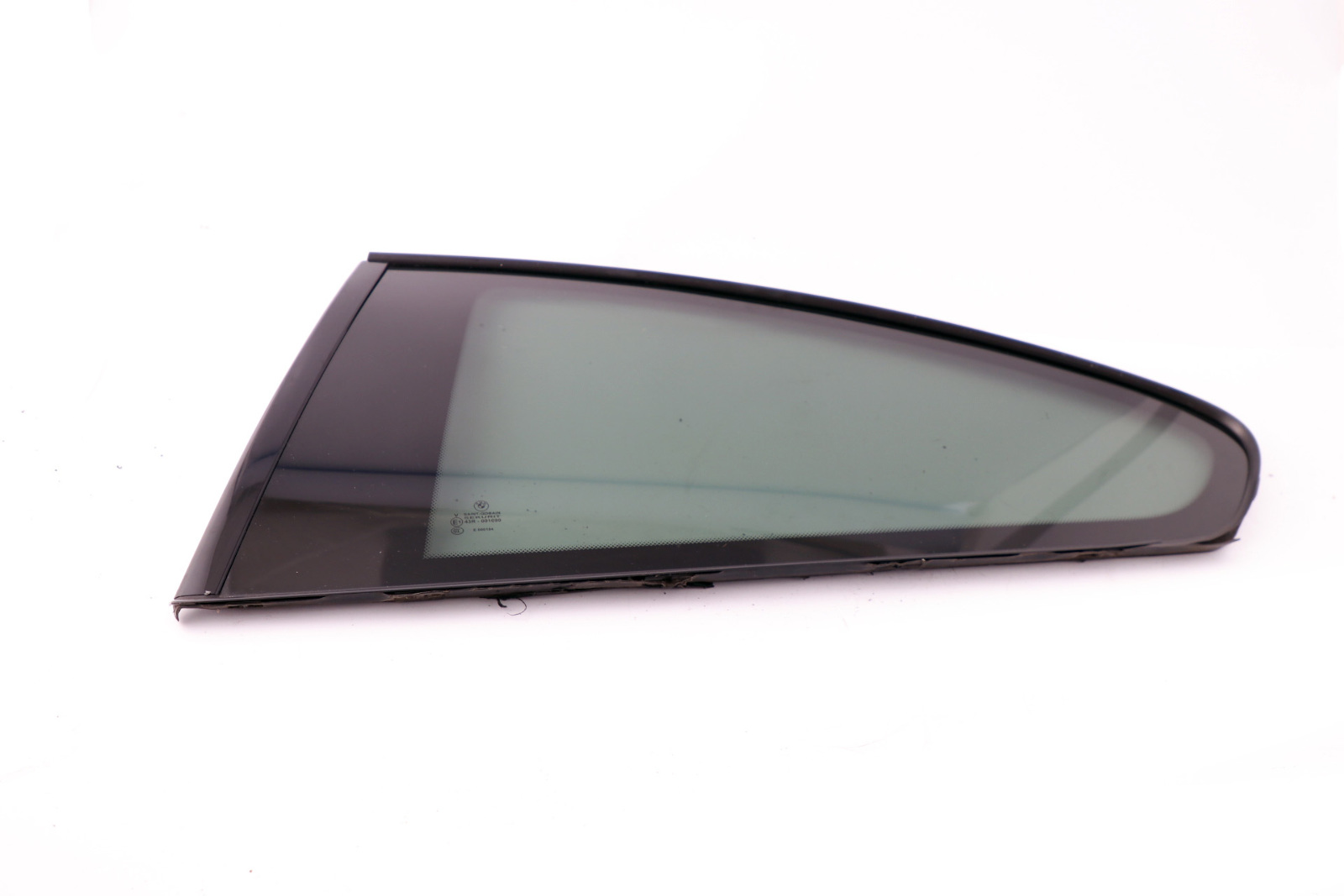 BMW 3 Series E92 Rear Left Door Side Window Glass Black AS3 Black Trim N/S