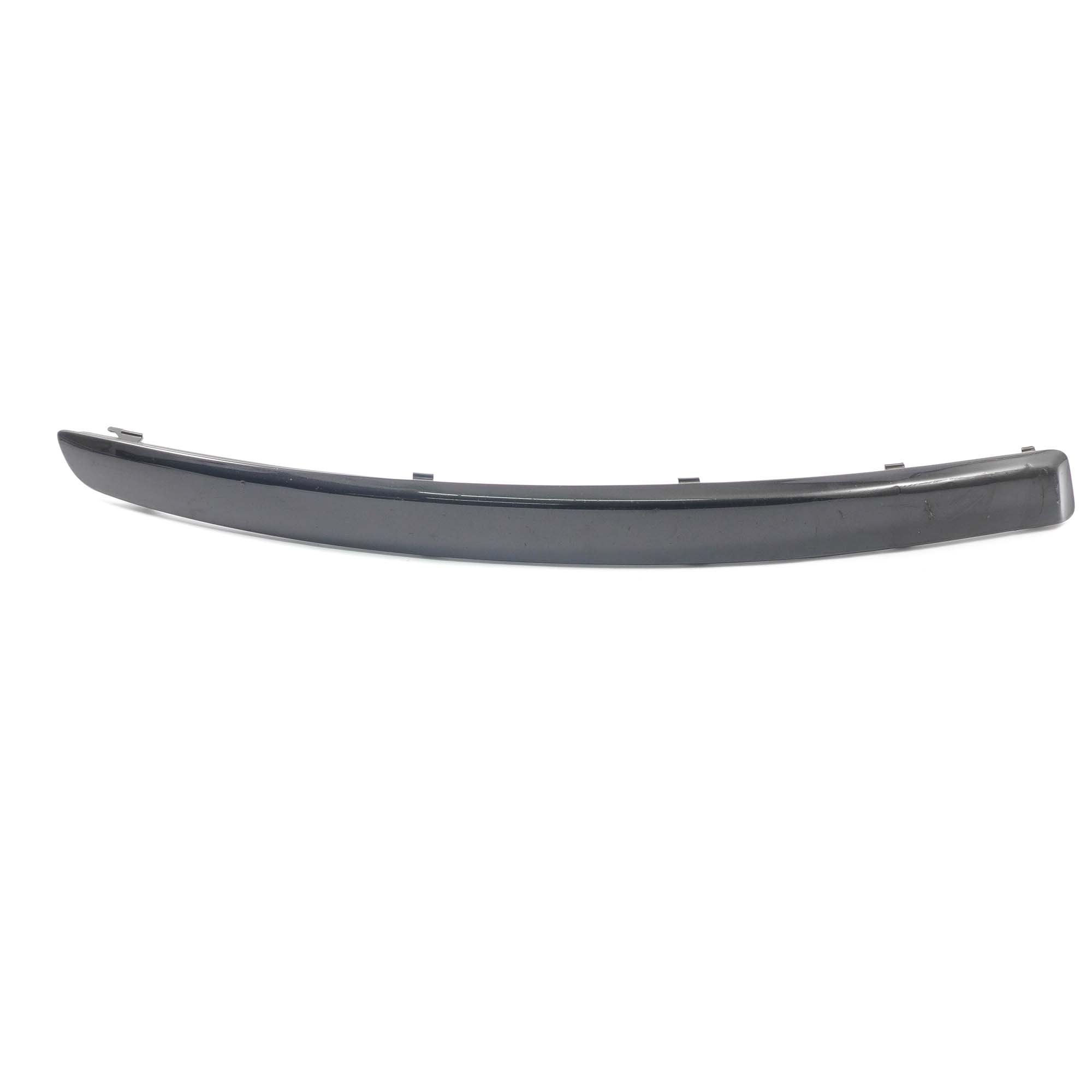 BMW E81 E87 LCI Front Bumper Protective Rubber Strip Right O/S Black Sapphire