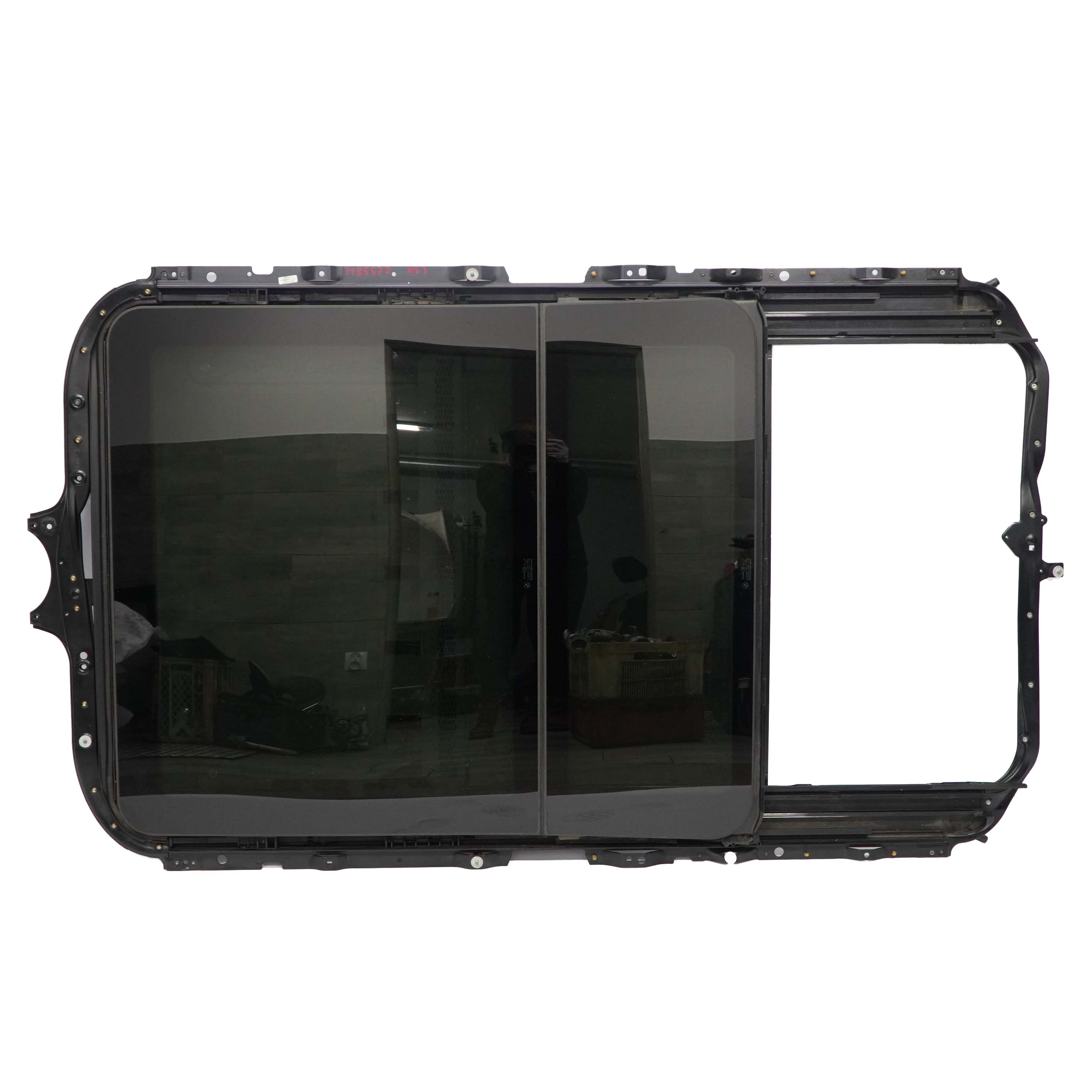 BMW X5 Series E53 Panoramic Sunroof Sliding Glass Sun Roof Frame Unit