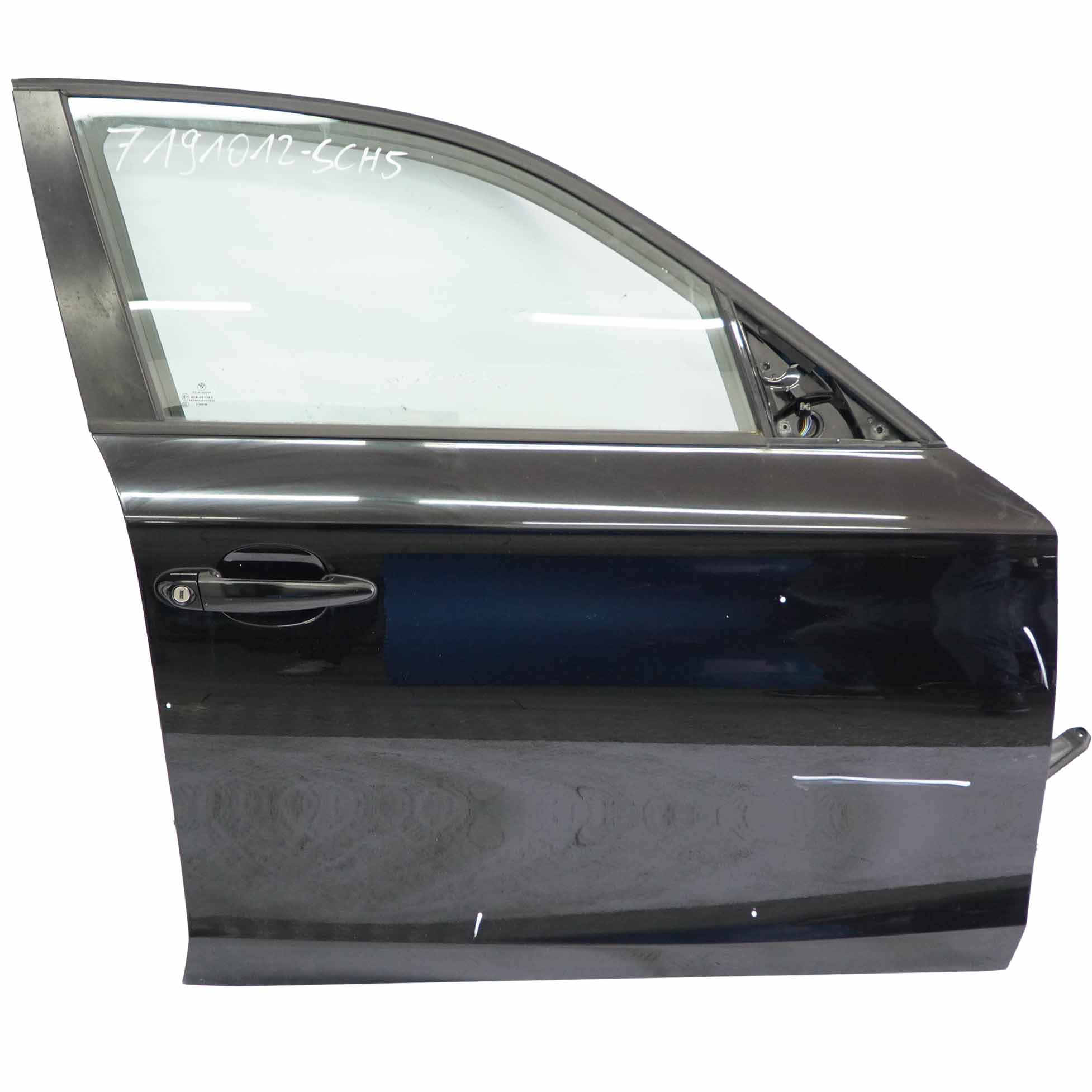 BMW E87 Door Front Right O/S Schwarz 2 Black - 668