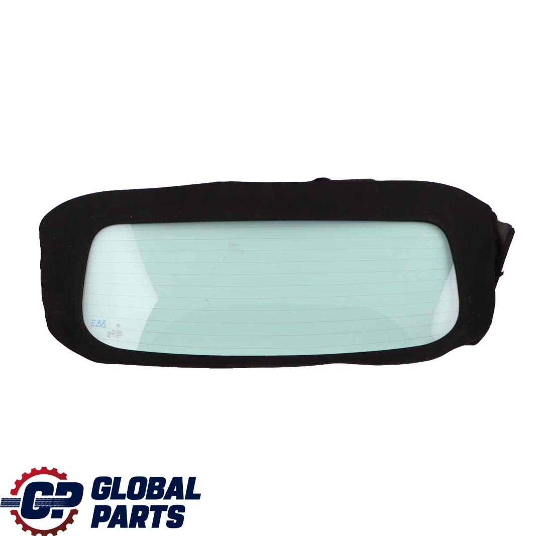 BMW 1 Series E88 Convertible Cabrio Rear Window Glass Green AS2