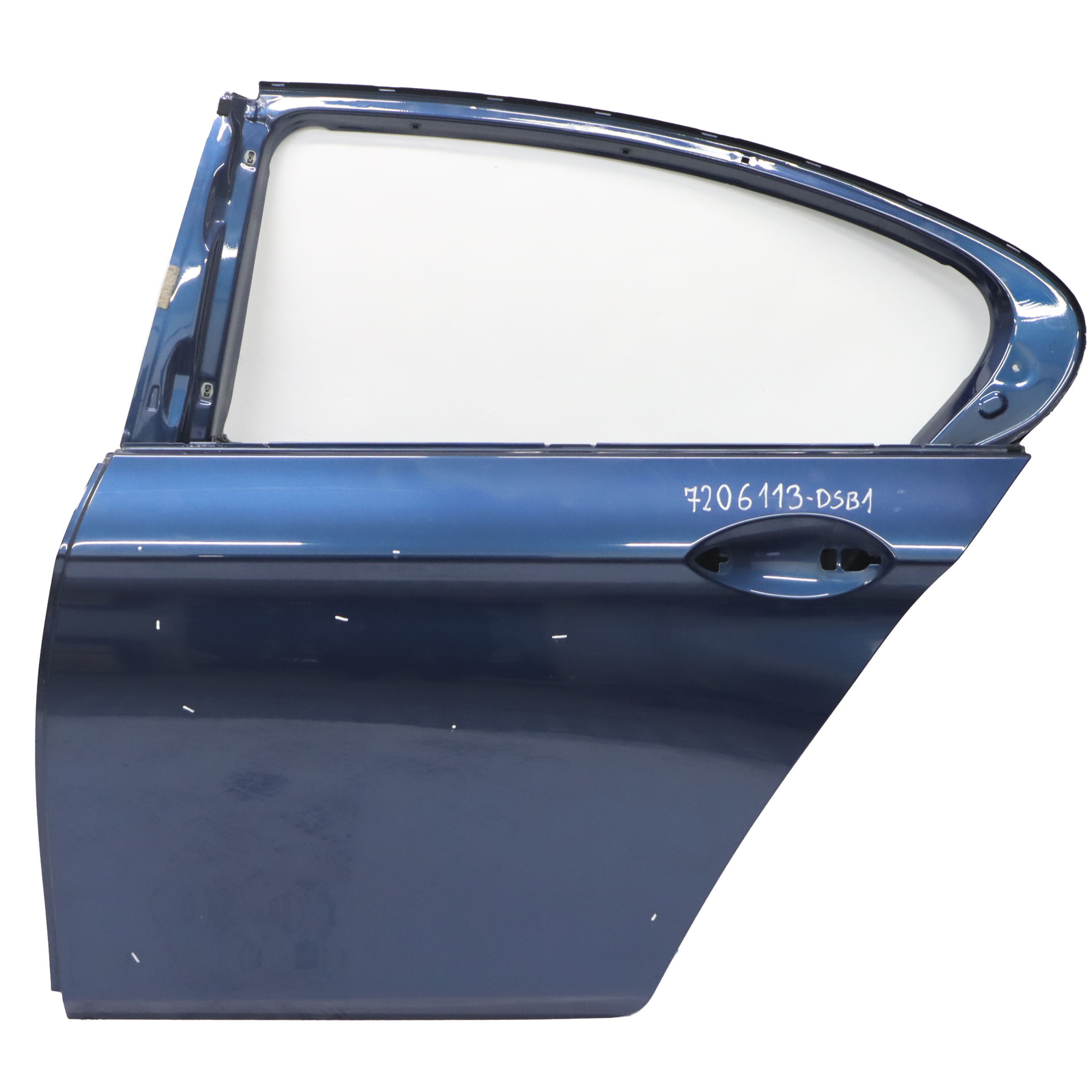 BMW F10 Door Rear Left N/S Tiefseeblau Deep Sea Blue Metallic - A76