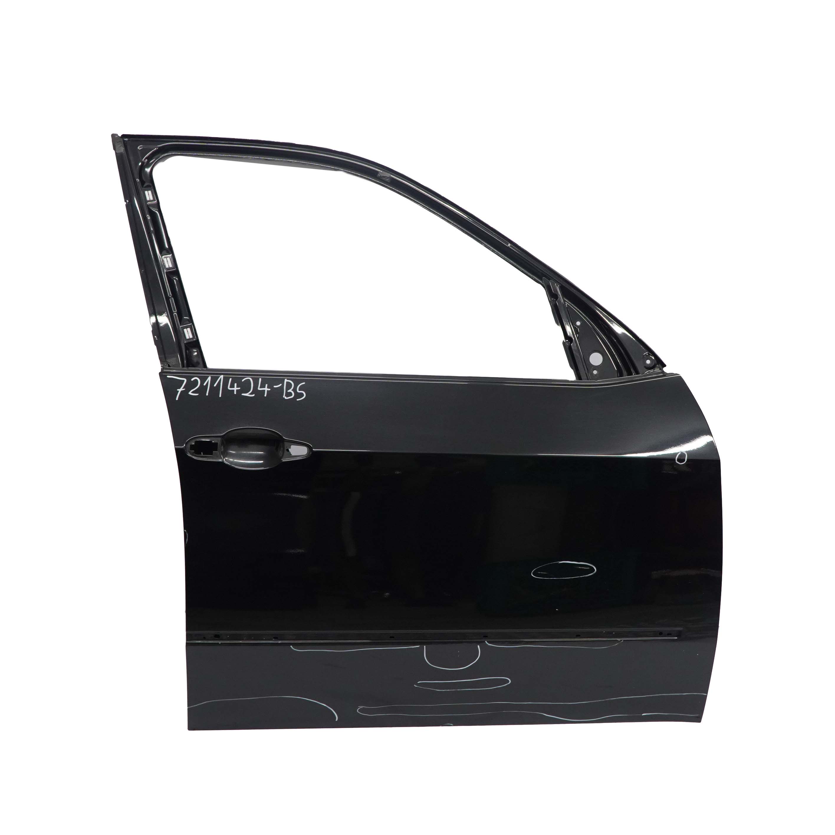 BMW X5 E70 Door Front Right O/S Black Sapphire Metallic - 475