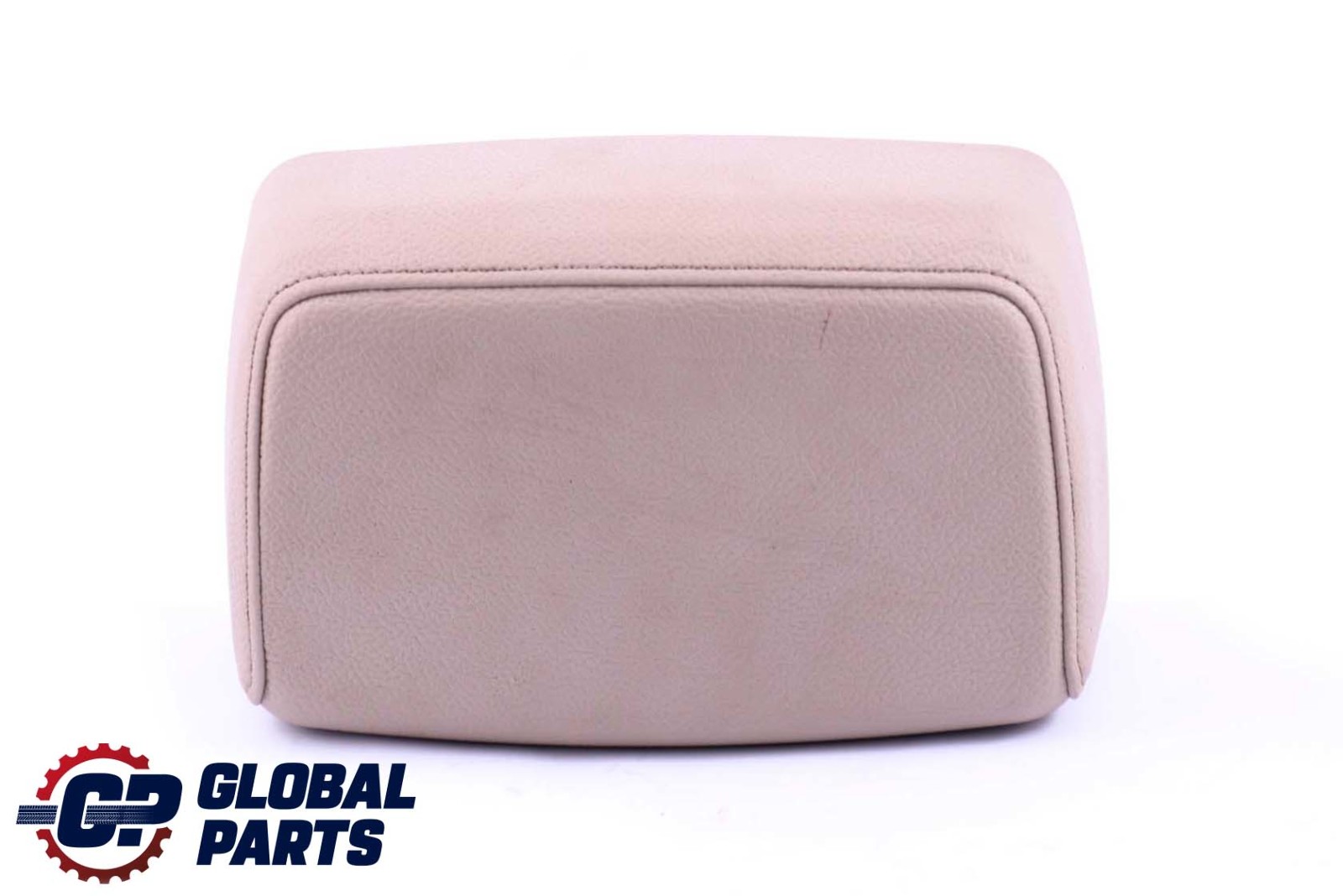 BMW X5 X6 E70 E71 Front Sport Seat Headrest Leather Cover Oyster