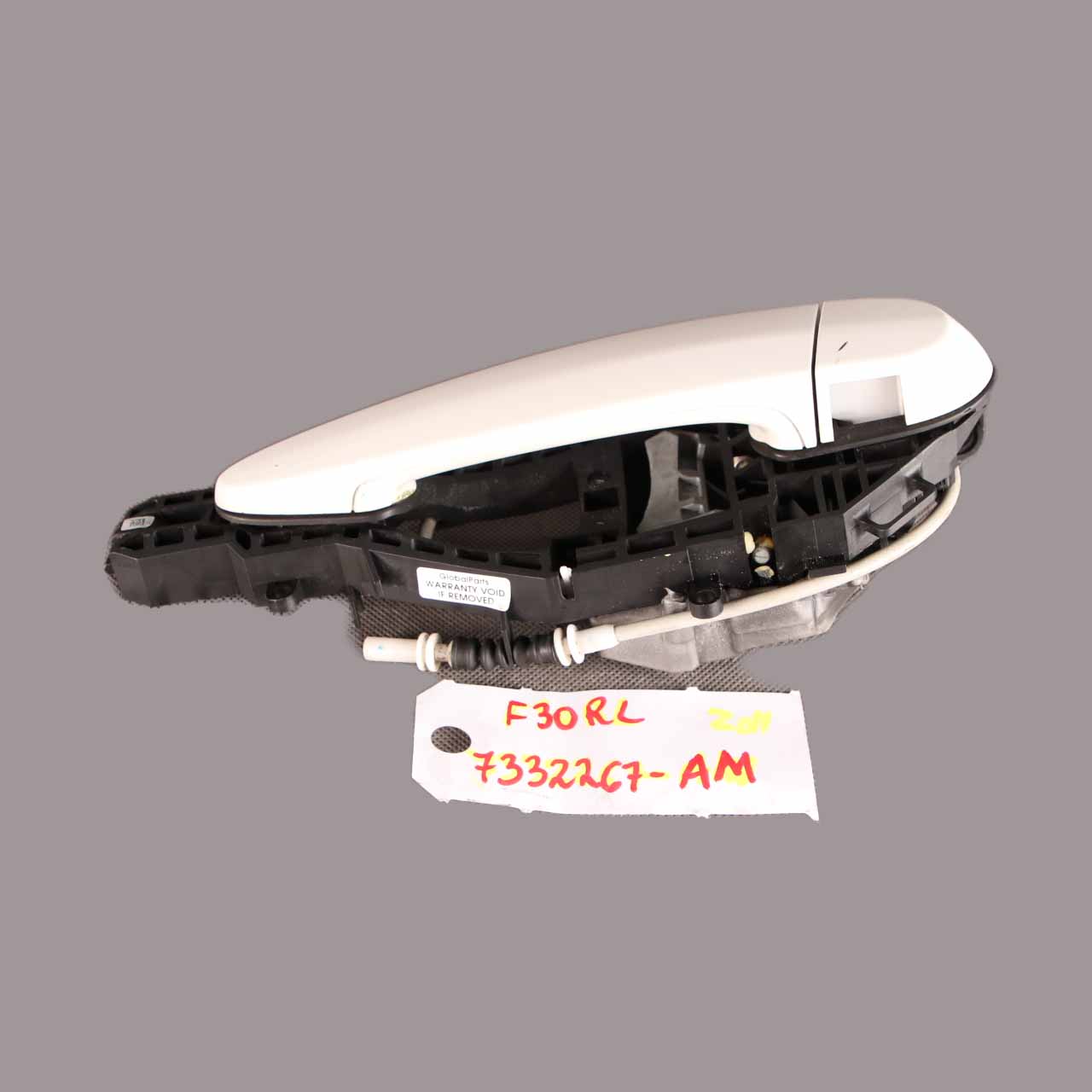 Door Grab Handle BMW F30 F31 Rear Left Outside N/S Alpinweiss Alpine White 300