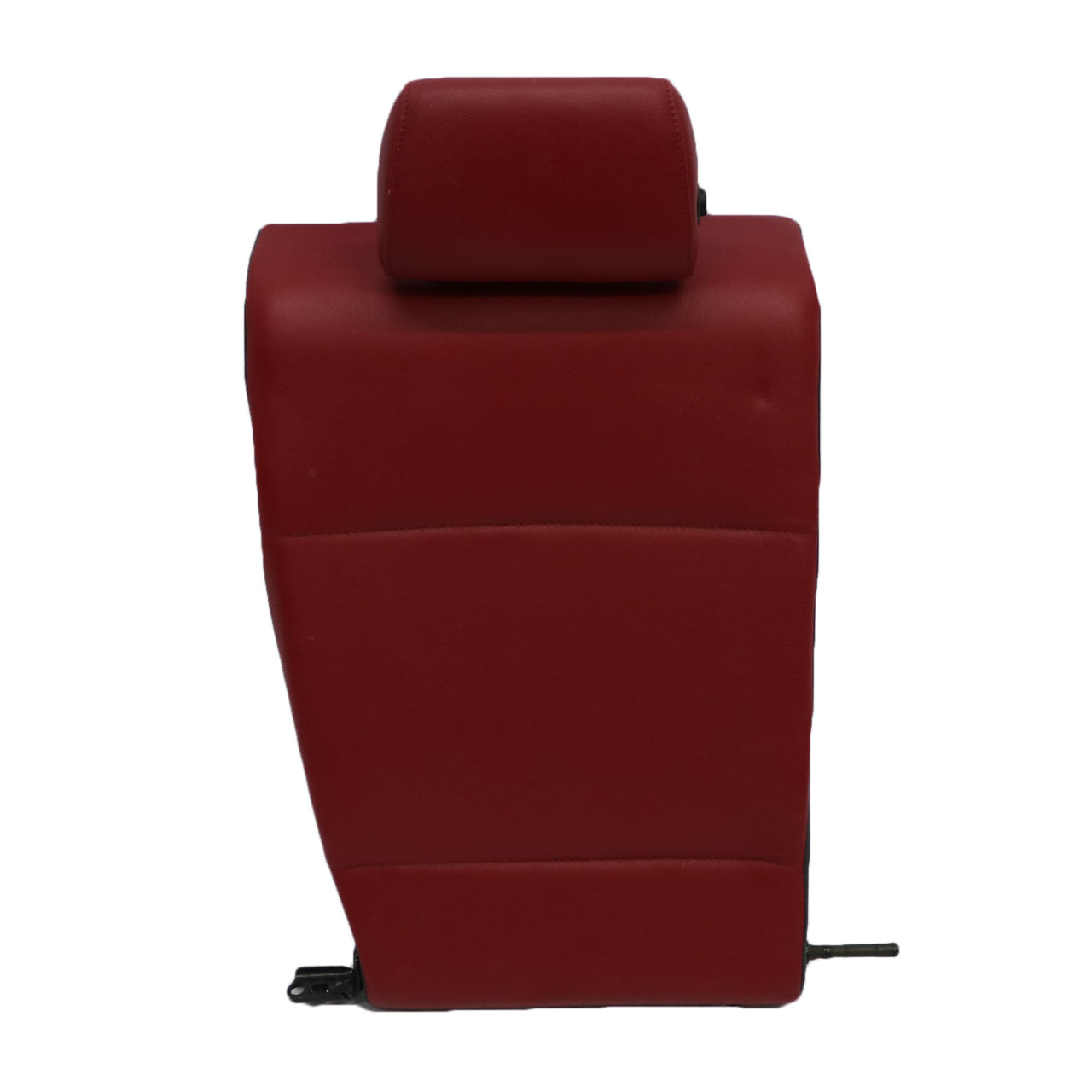 BMW E82 Seat Backrest Rear Right O/S Covering Leather Boston Coral Red