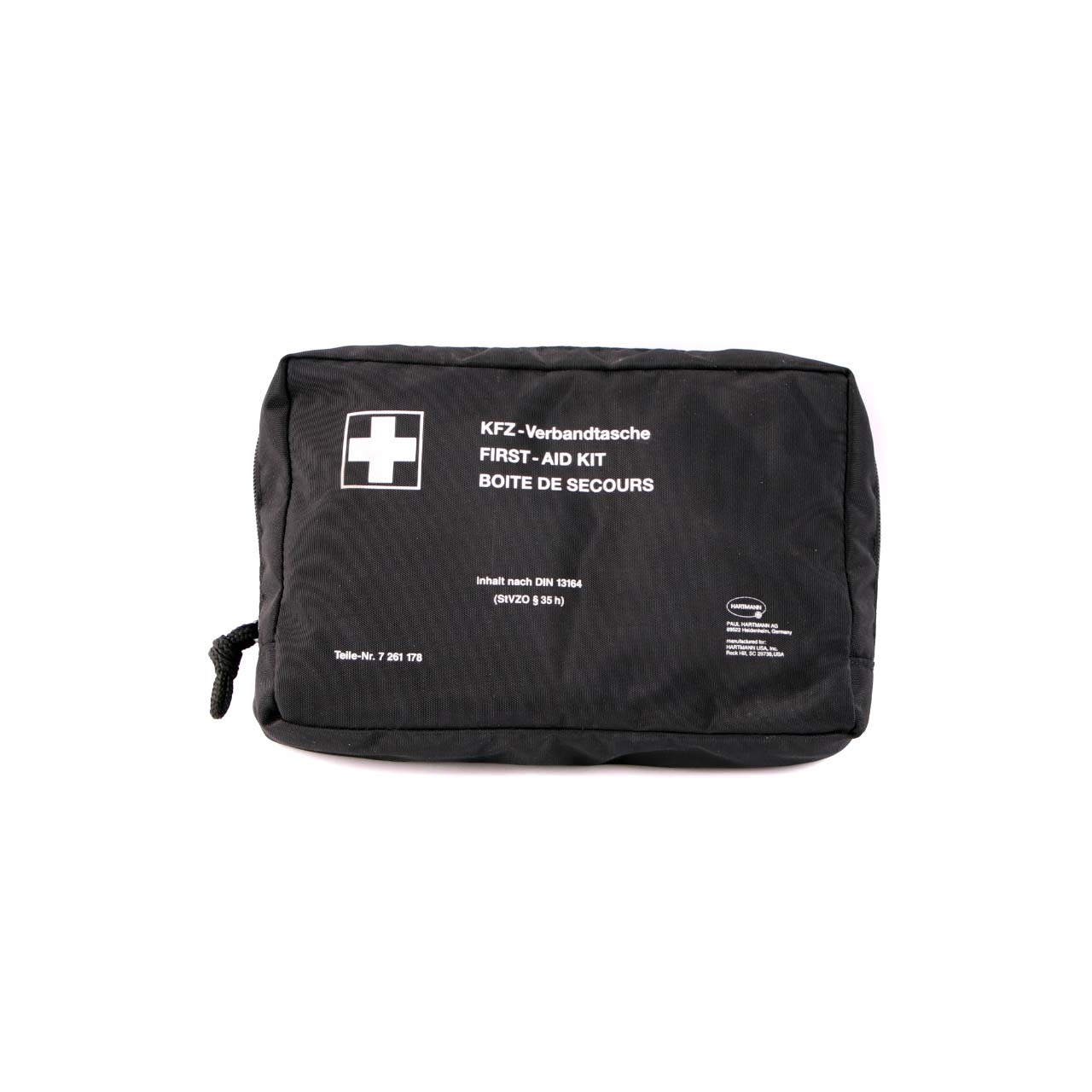 BMW Universal First Aid Emergency Medical Kit Pouch Black 7261178