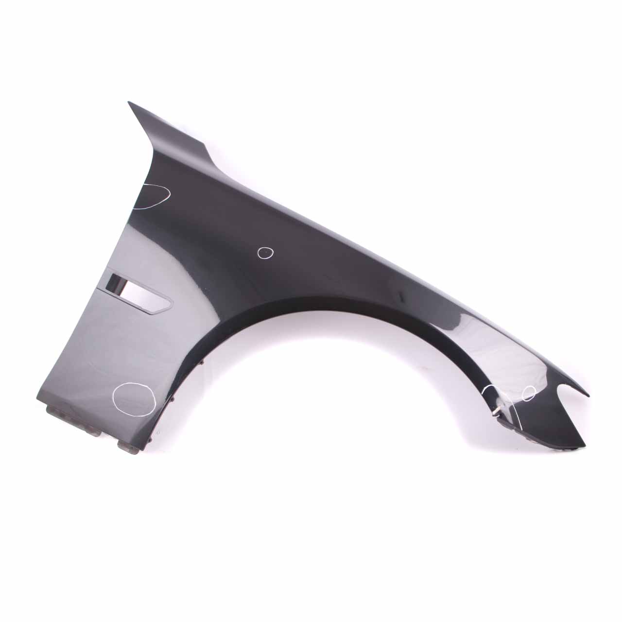 BMW F01 Front Right Wing Fender Side Panel O/S Black Sapphire Metallic - 475