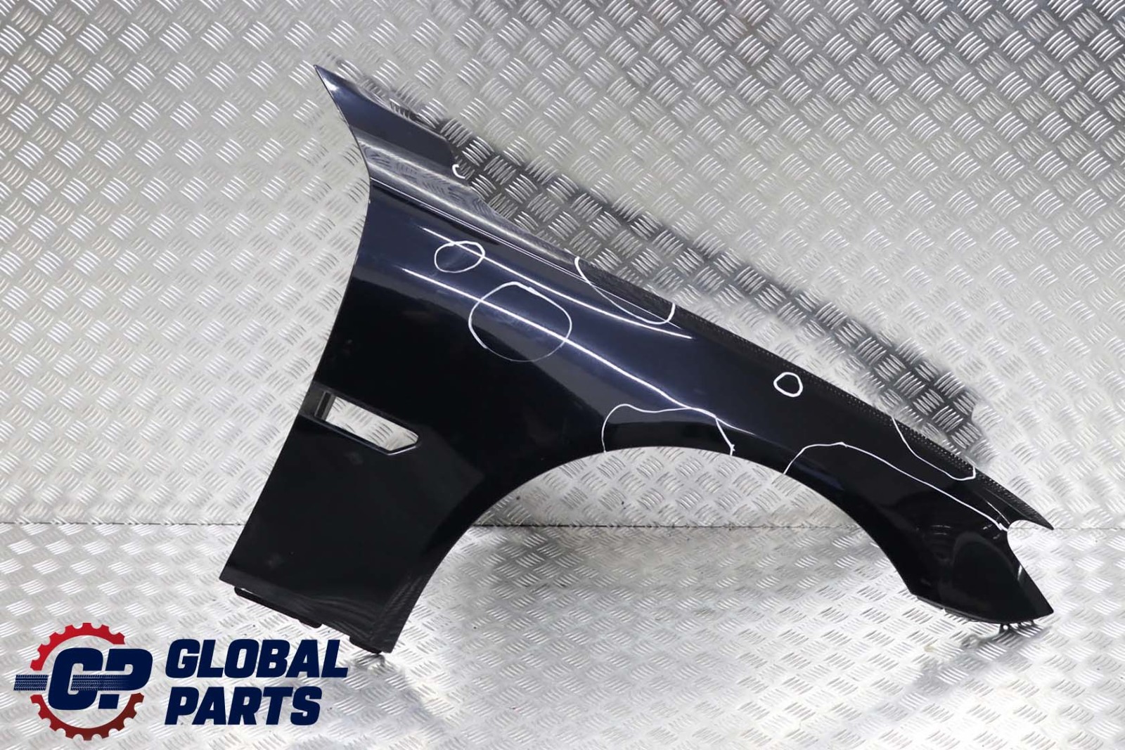 BMW 7 F01 Front Right Wing Fender Side Panel O/S Carbonschwarz Carbon Black 416