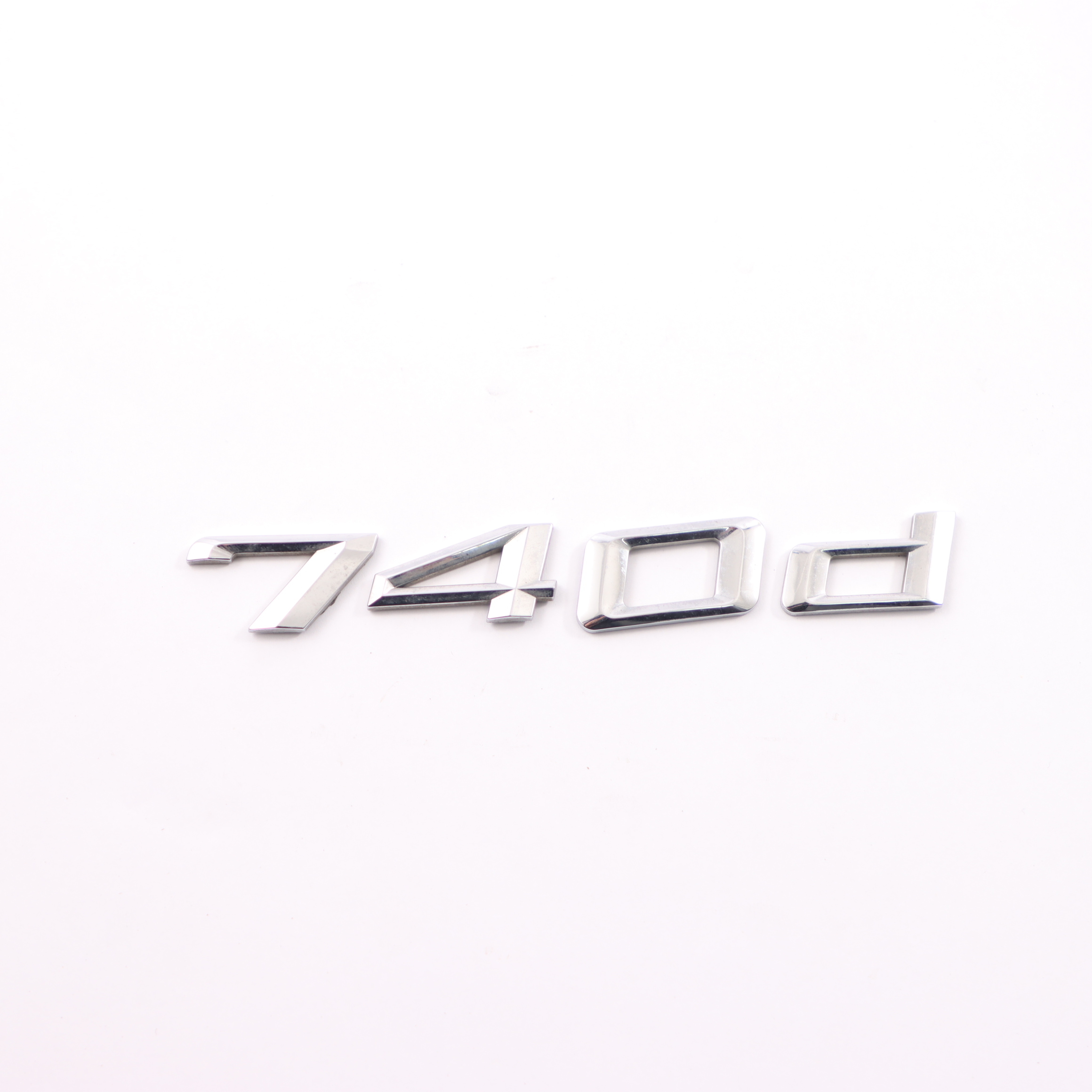 BMW F01 740d Napis Tylnej Klapy Znaczek Logo Emblemat 7263598