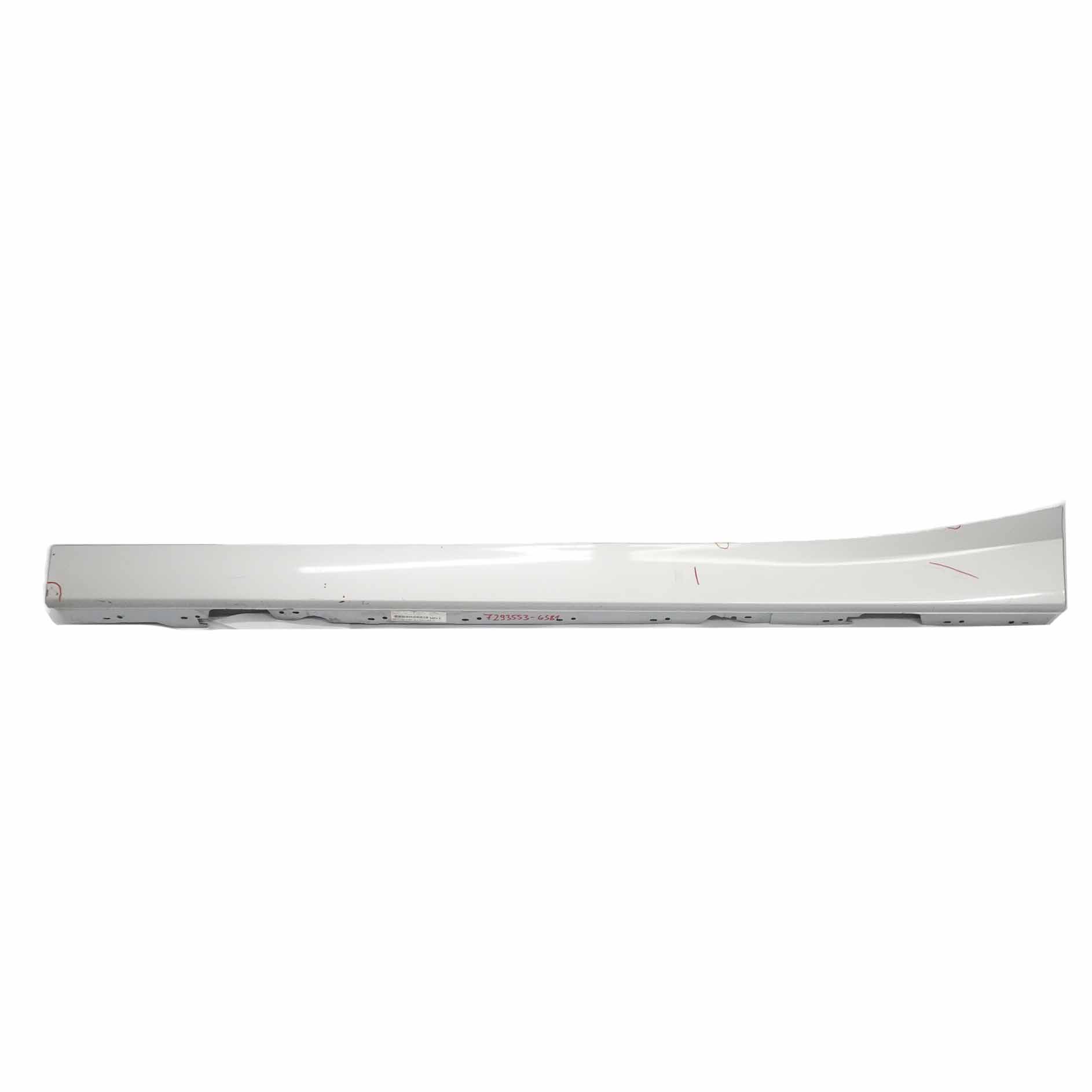 BMW F20 Side Skirt Sill Strip Left N/S Glaciersilber Silver Metallic - A83