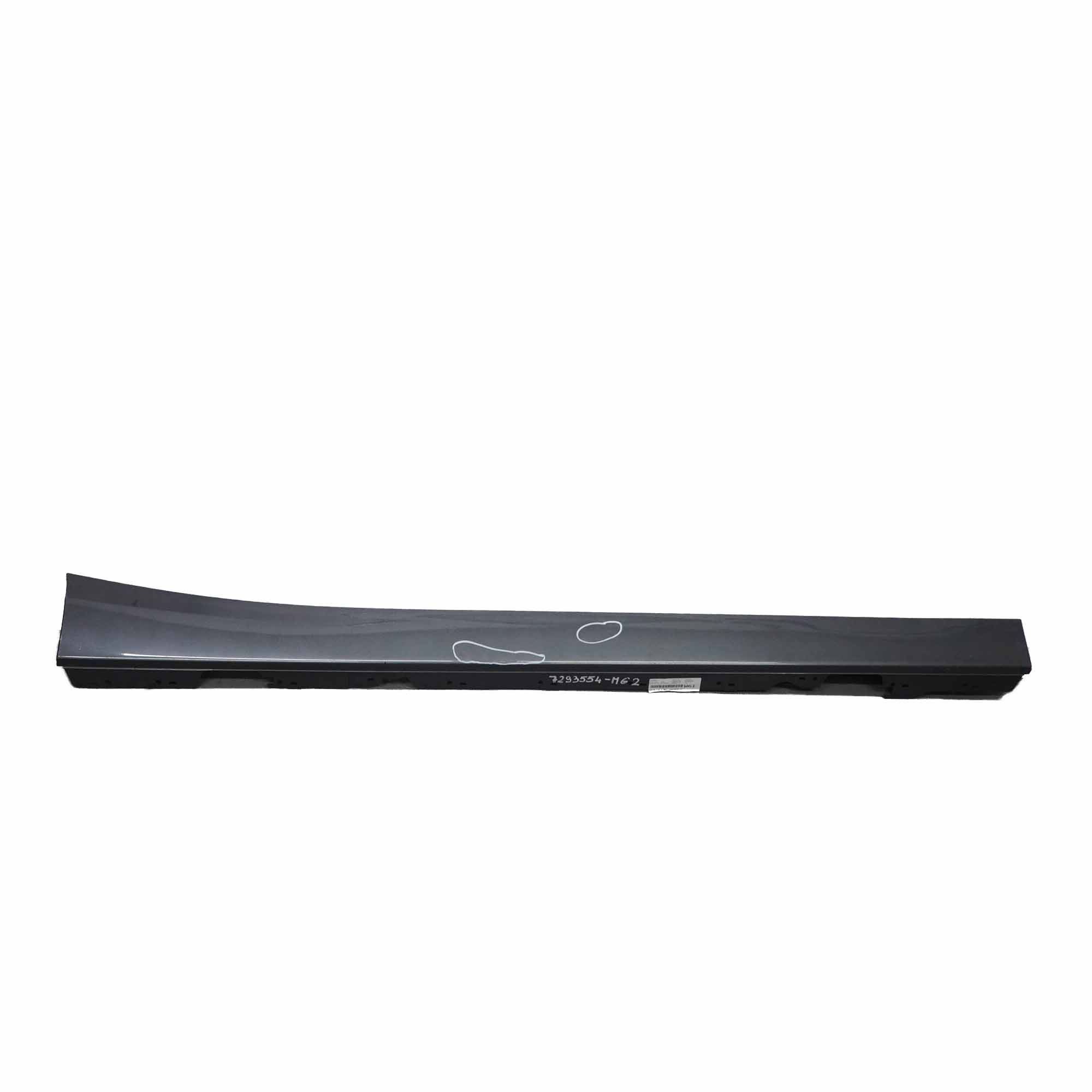 BMW F20 Side Skirt Sill Strip Right O/S Mineralgrau Mineral Grey Metallic - B39