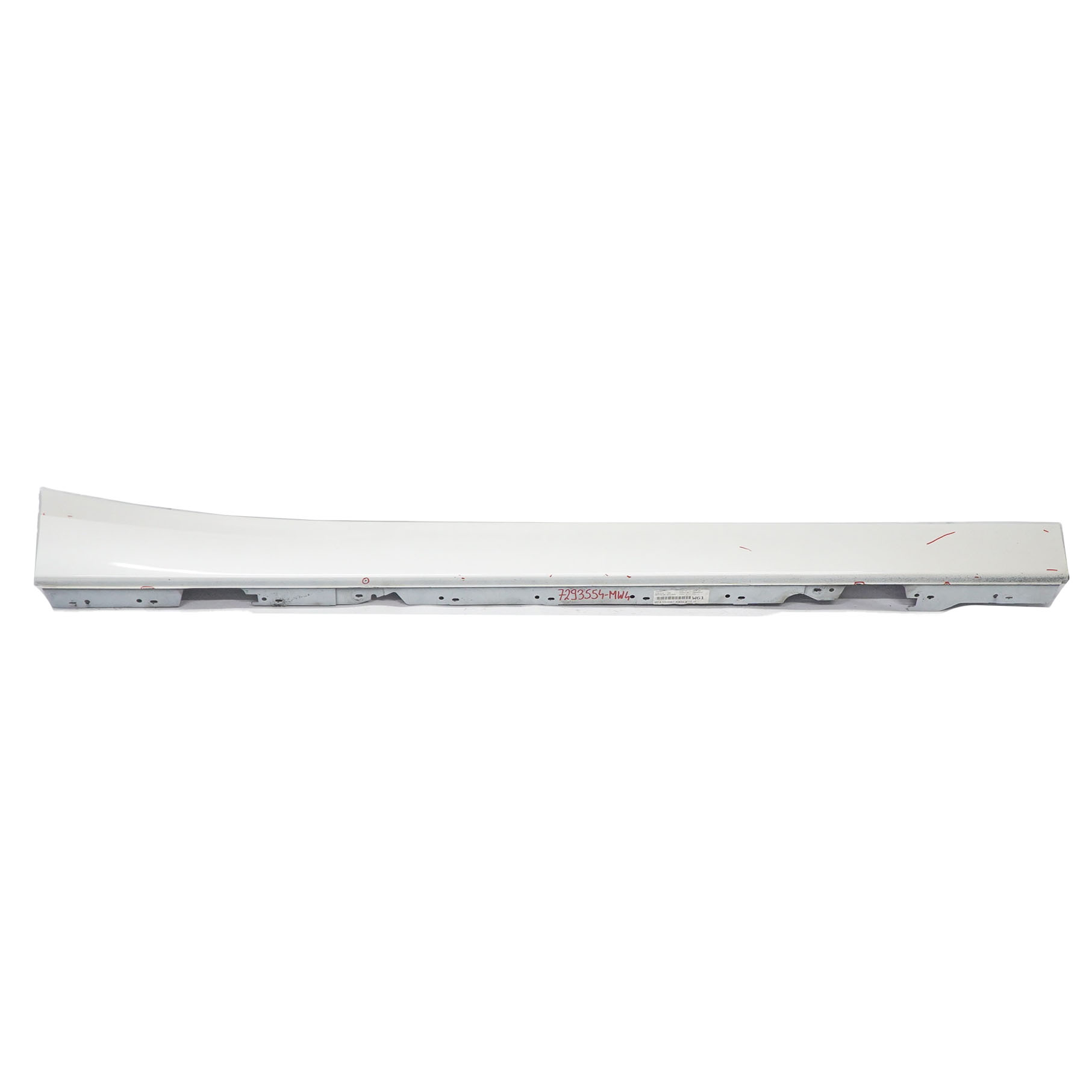 BMW F20 Sill Strip Side Skirt Right O/S Mineralweiss Mineral White - A96