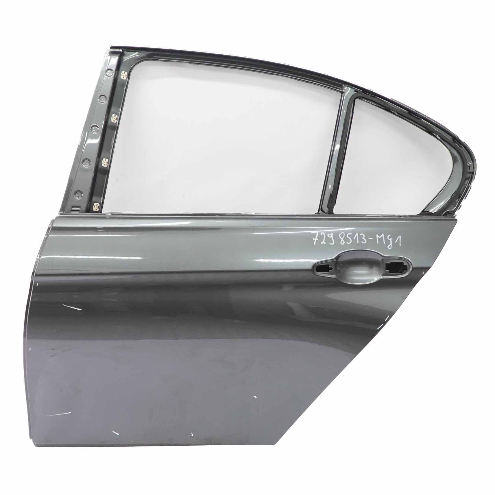 BMW F30 Door Rear Left N/S Mineralgrau Mineral Grey Metallic - B39