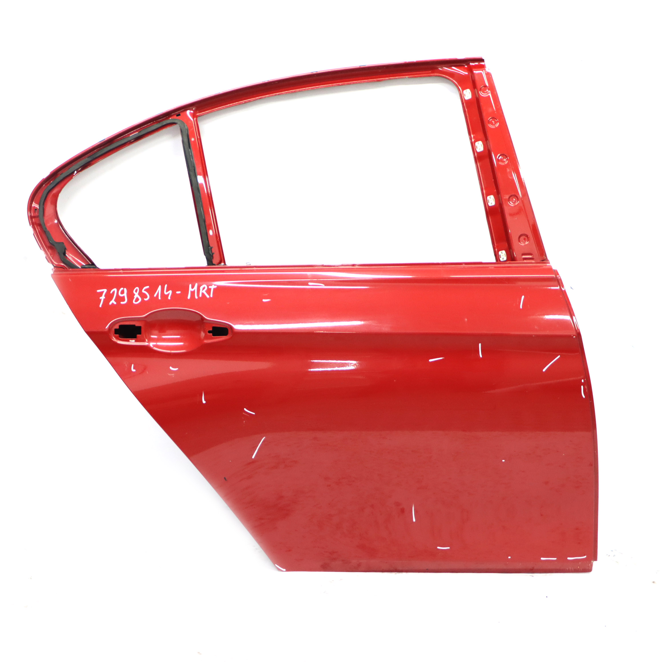 BMW F30 Rear Right Door O/S Melbourne Rot Red Metallic - A75