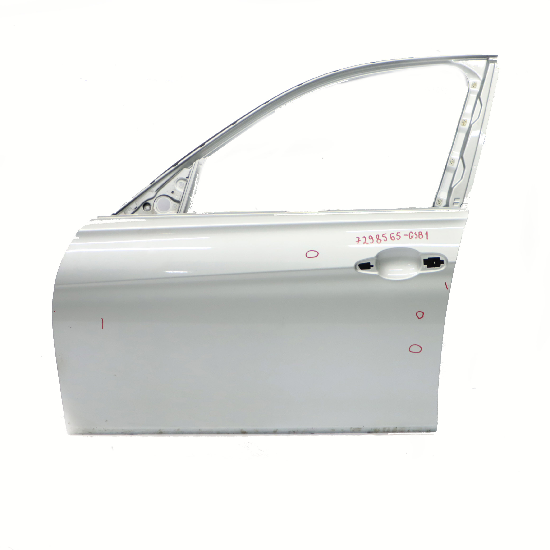 BMW F30 F31 Door Front Left N/S Glacier Silver Metallic - A83