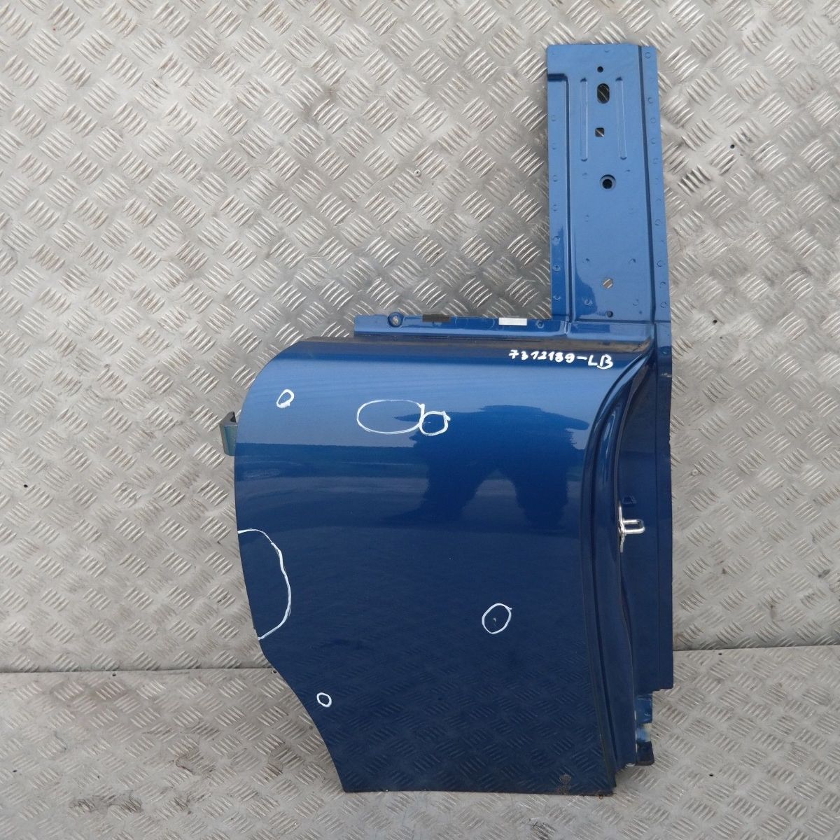 Mini Clubman R55 Rear Right O/S Clubdoor Club Door Lightning Blue - A63